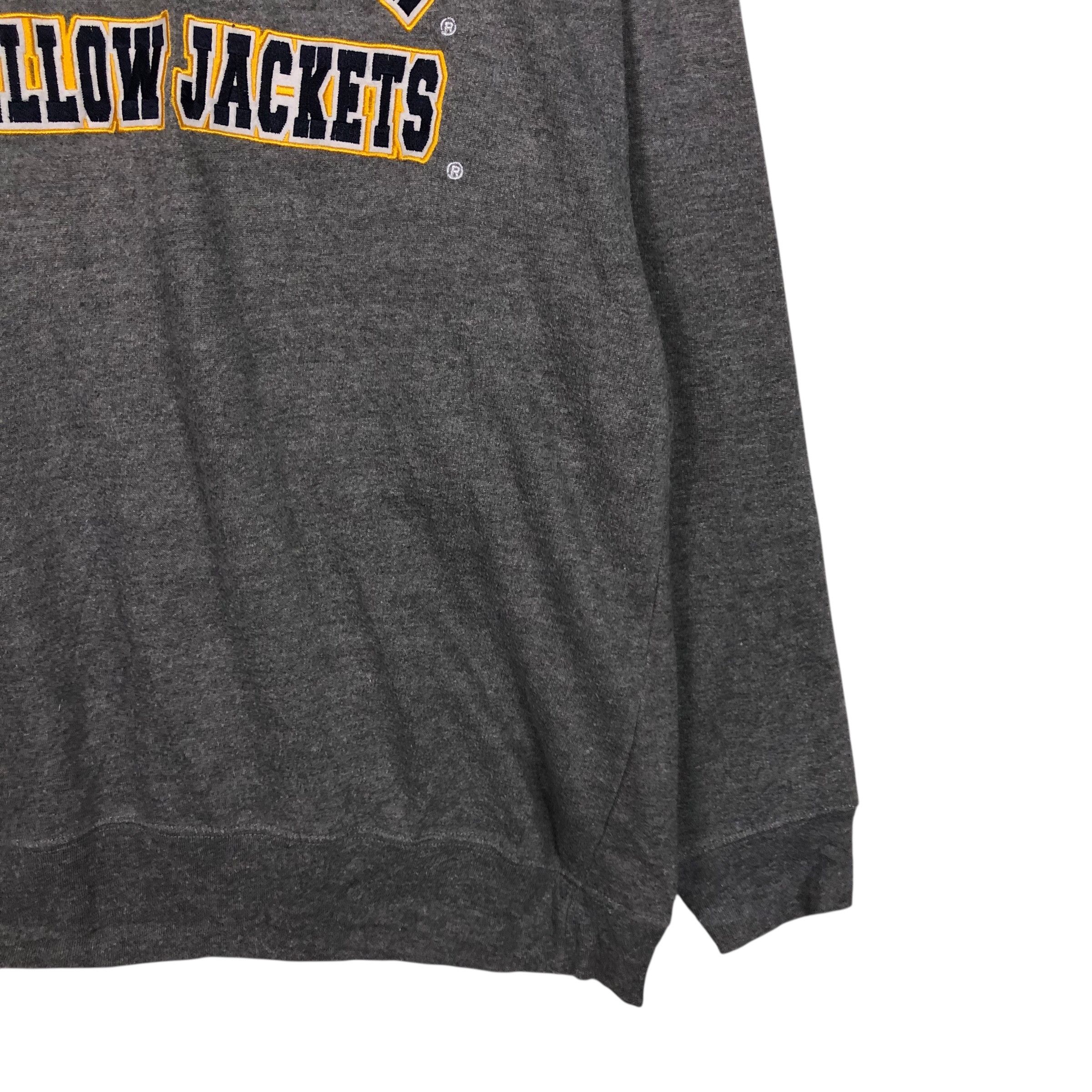 Japanese Brand 📌Vintage Sweatshirt Rich Grey Georgia Tech Big Logo Size US M / EU 48-50 / 2 - 6 Thumbnail
