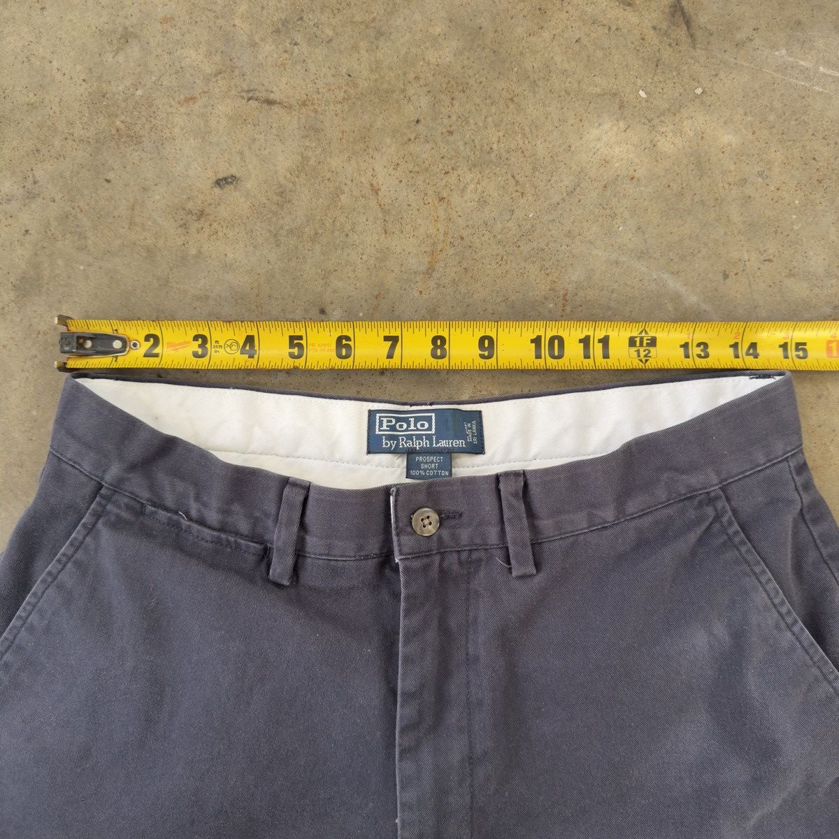 Polo Ralph Lauren Polo Ralph Lauren The Prospect Chino Shorts Navy Blue Cotton Size US 32 / EU 48 - 7 Thumbnail