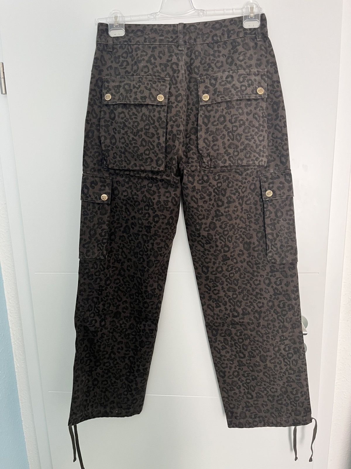 Fugazi Fugazi Leopard Cargo Pants Size US 30 / EU 46 - 2 Thumbnail