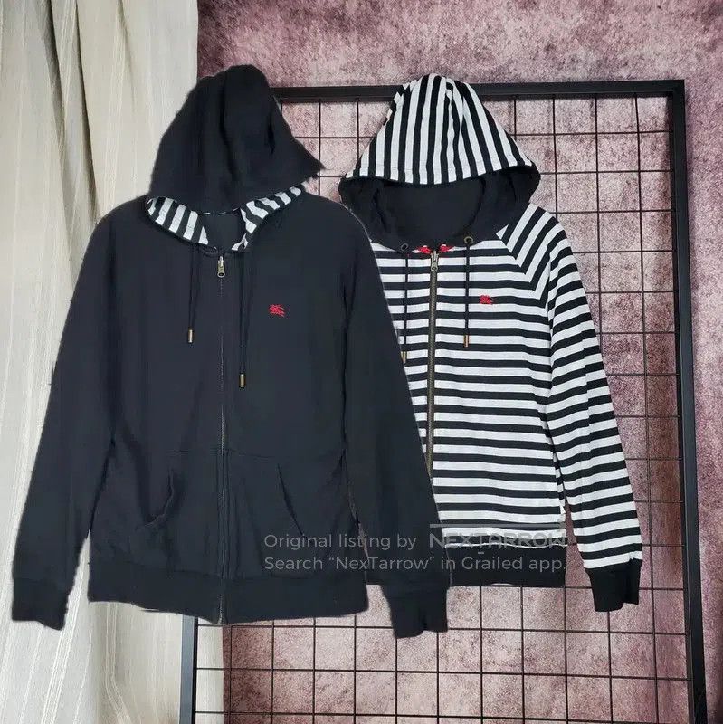 Burberry Burberry Black Cotton Embroidered Cardigan. Size US M / EU 48-50 / 2 - 1 Thumbnail