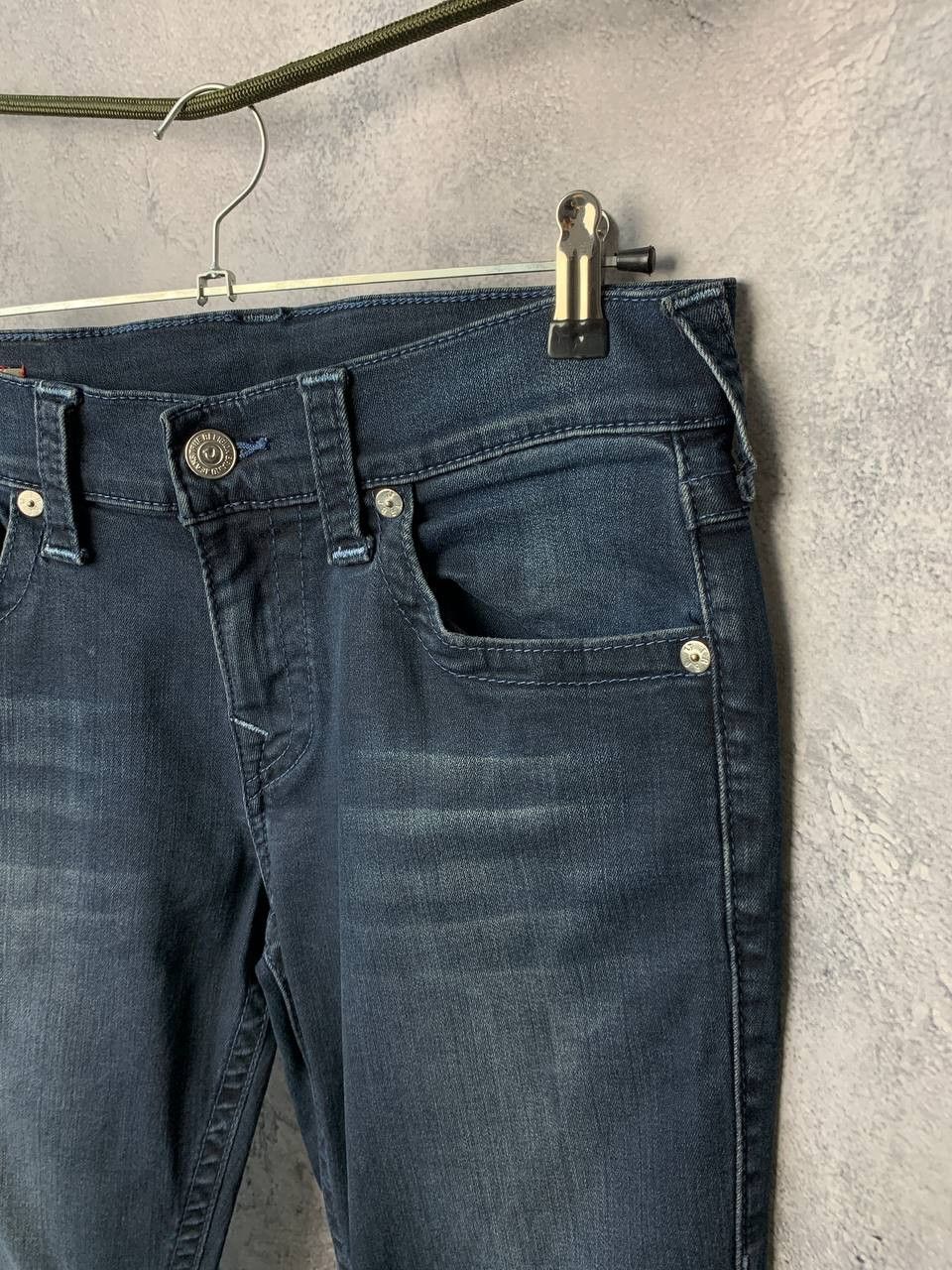 True Religion Geno Flap SN Relaxed Slim Denim Pants Blue