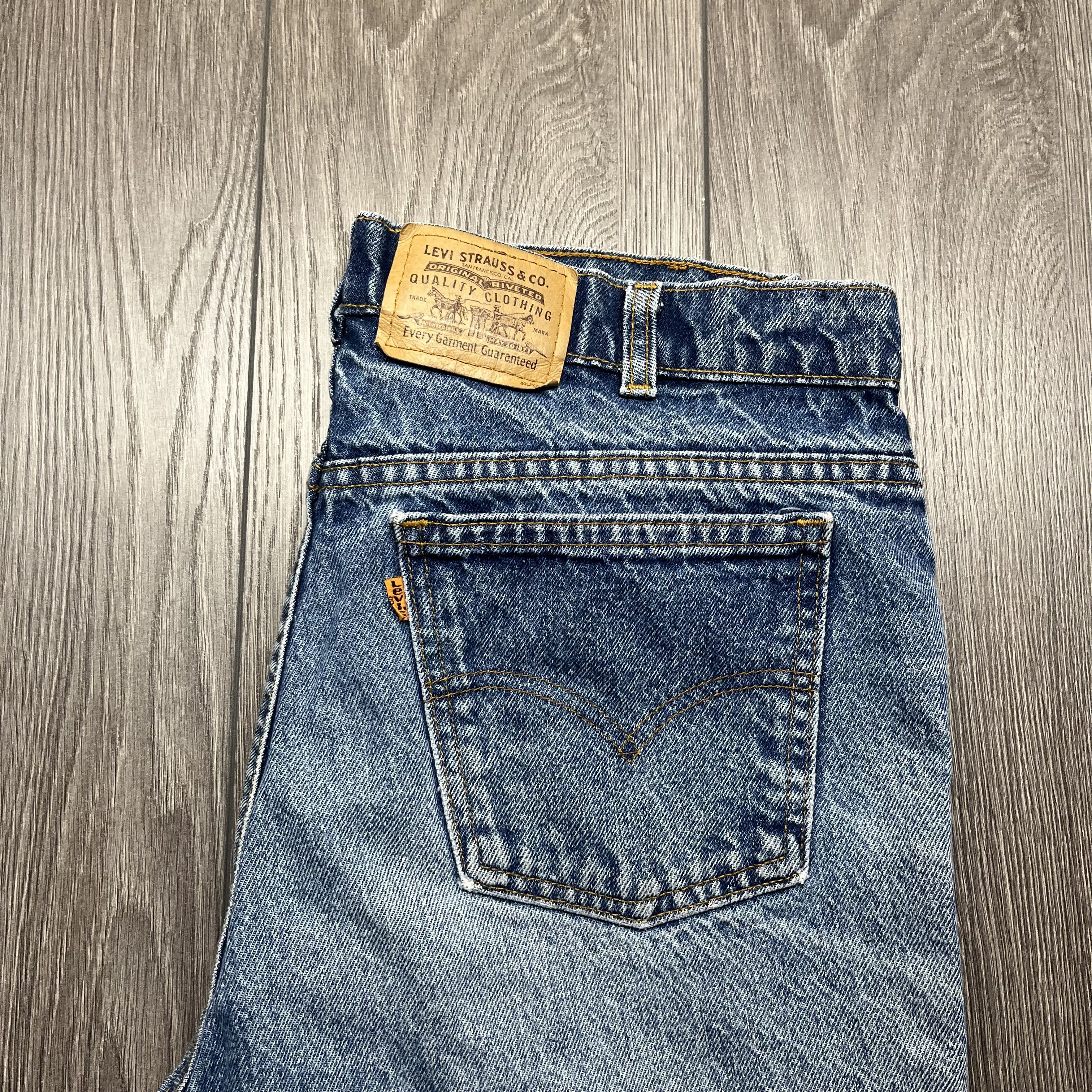 Levi's × Vintage Vintage Levis Orange Tab Denim Jeans Western Size US 35 - 2 Thumbnail