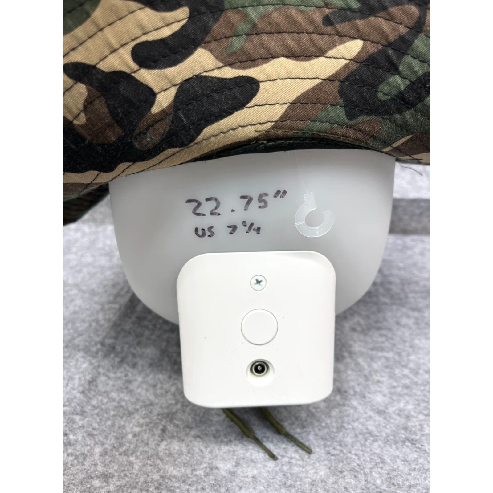 Vintage Green Camo Boonie Hat Adult Medium Cotton Lightweight Outdoor Camp Unisex Size ONE SIZE - 7 Thumbnail