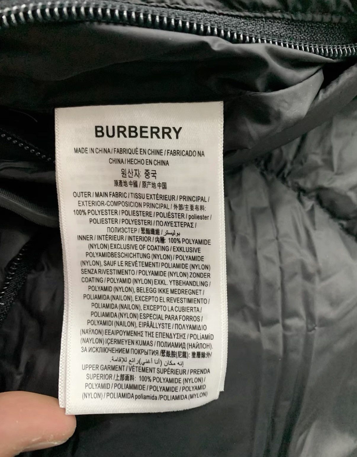 Burberry BURBERRY Reversible Check Down Jacket Size US M / EU 48-50 / 2 - 5 Thumbnail