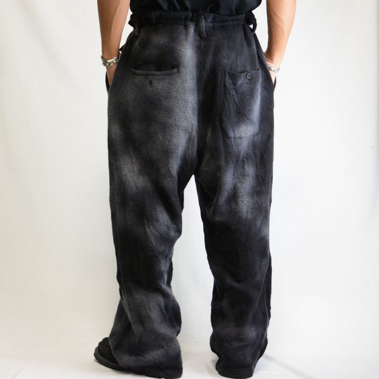 Yohji Yamamoto Yohji Yamamoto Pour Homme - Uneven Dyeing Wide Pants Size US 32 / EU 48 - 10 Thumbnail