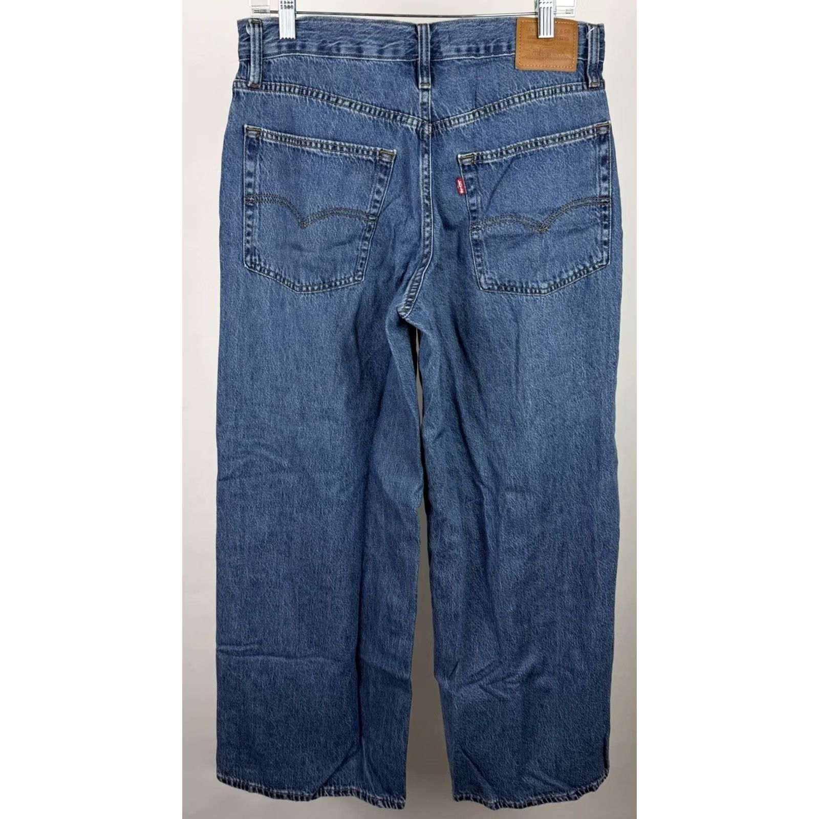 Levi's VINTAGE Levi's Womens Jeans Wide-Leg 29 29x31 XL Baggy Straight Leg 90s Grunge Hip Hop Retro Womens Size 29" - 2 Thumbnail