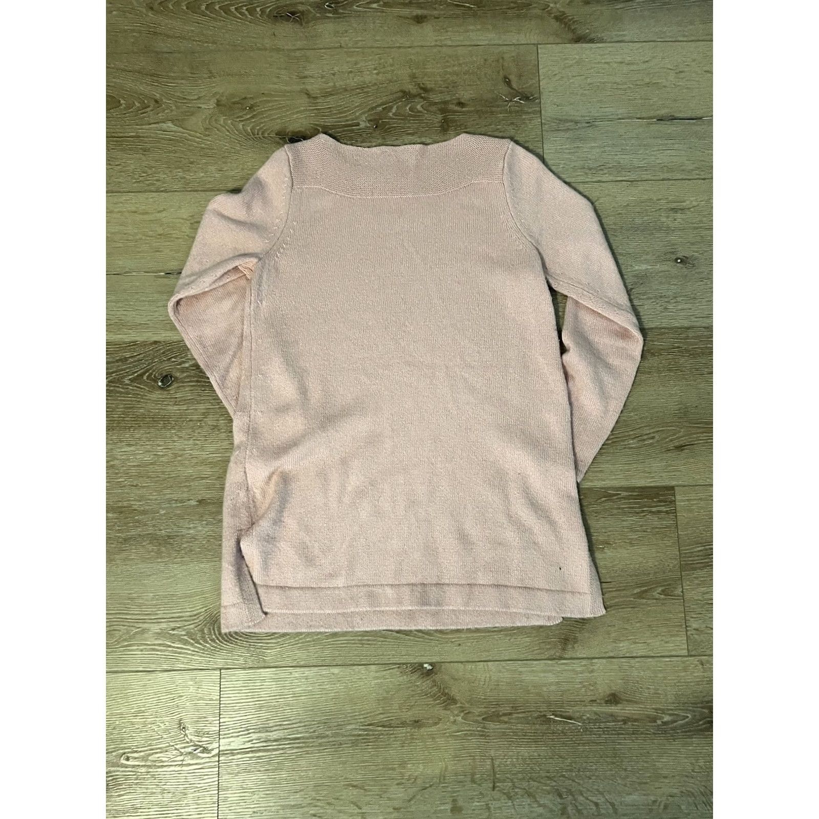 J. Jill J. Jill Womens Pink Knitted Long Sleeve Sweater Size Medium Size L / US 10 / IT 46 - 2 Thumbnail
