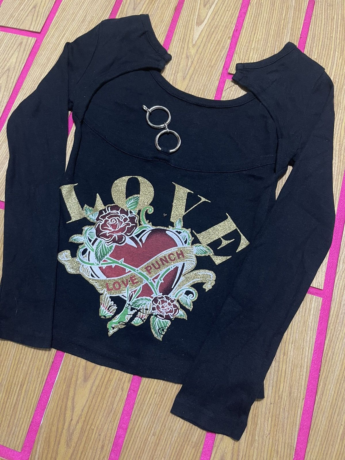 If Six Was Nine Y2K MKR long sleeve tshirt picture skull ifsix style Size S / US 4 / IT 40 - 2 Thumbnail