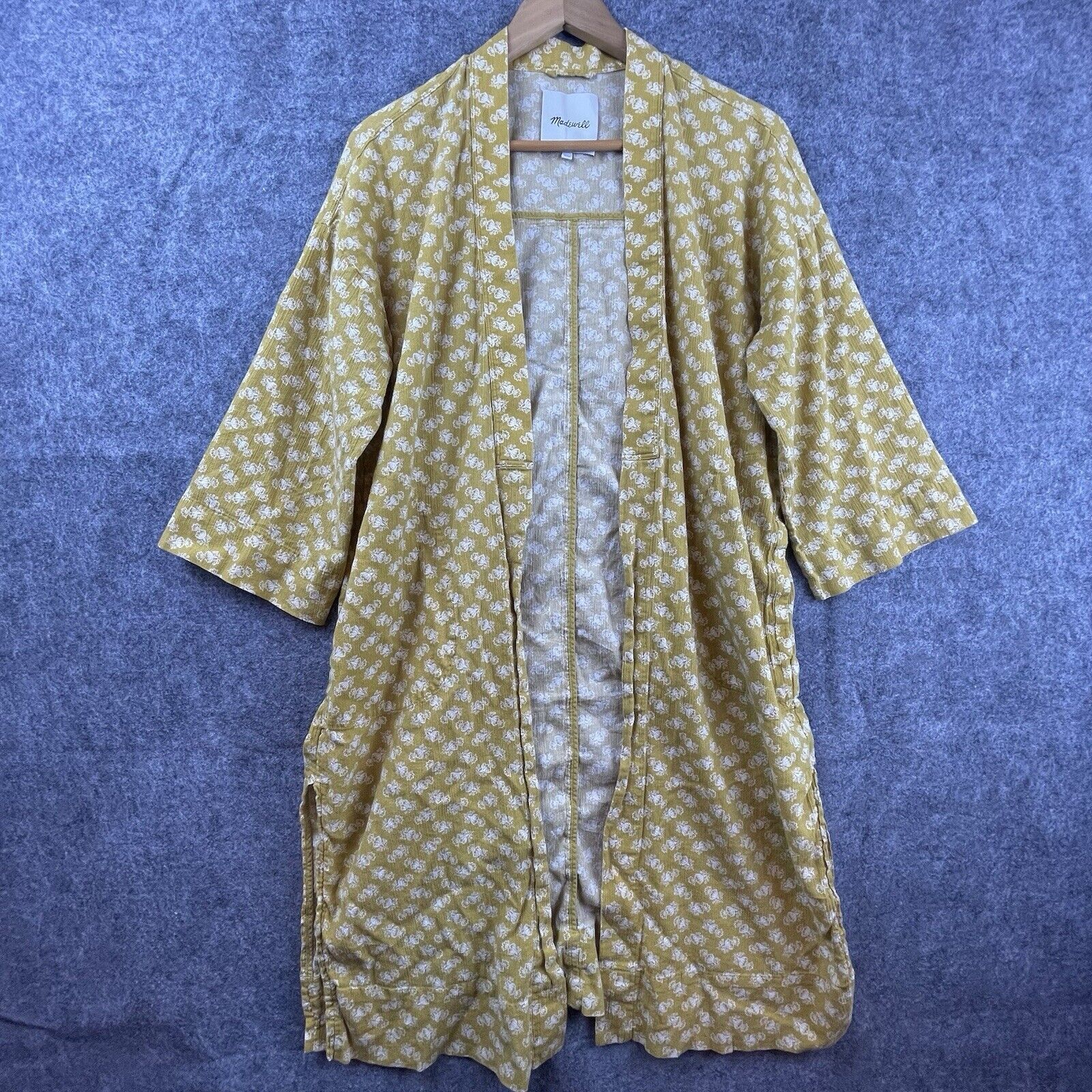 Madewell Madewell Print Robe Jacket Womens Small Golden Meadow Boho Size S / US 4 / IT 40 - 1 Thumbnail