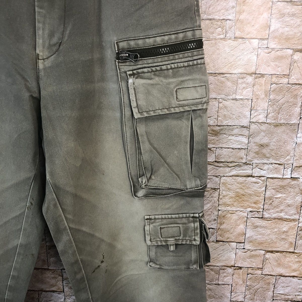 Japanese Brand Long John faded utility Cargo Multipocket Pants #A82 Size US 29 - 11 Thumbnail