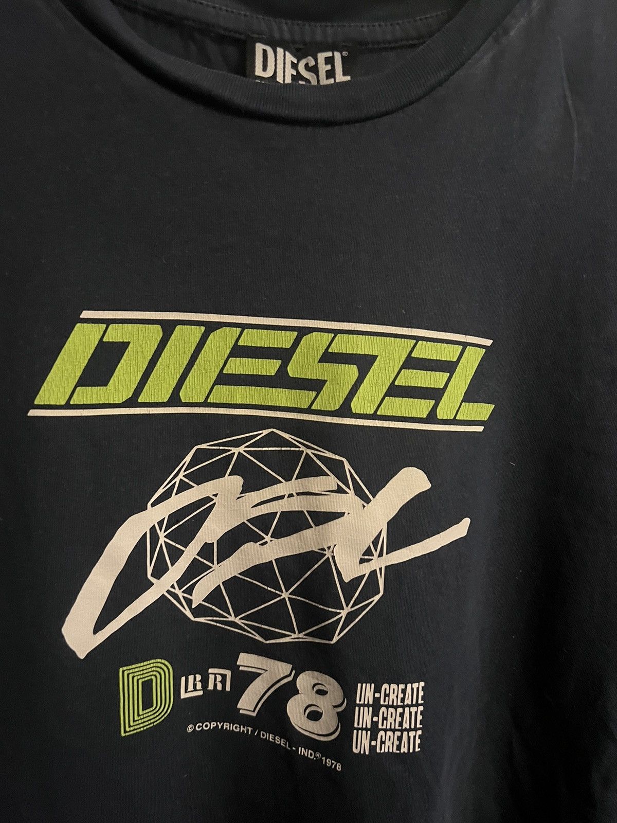 Diesel Y2K DIESEL TEE Size US L / EU 52-54 / 3 - 2 Thumbnail
