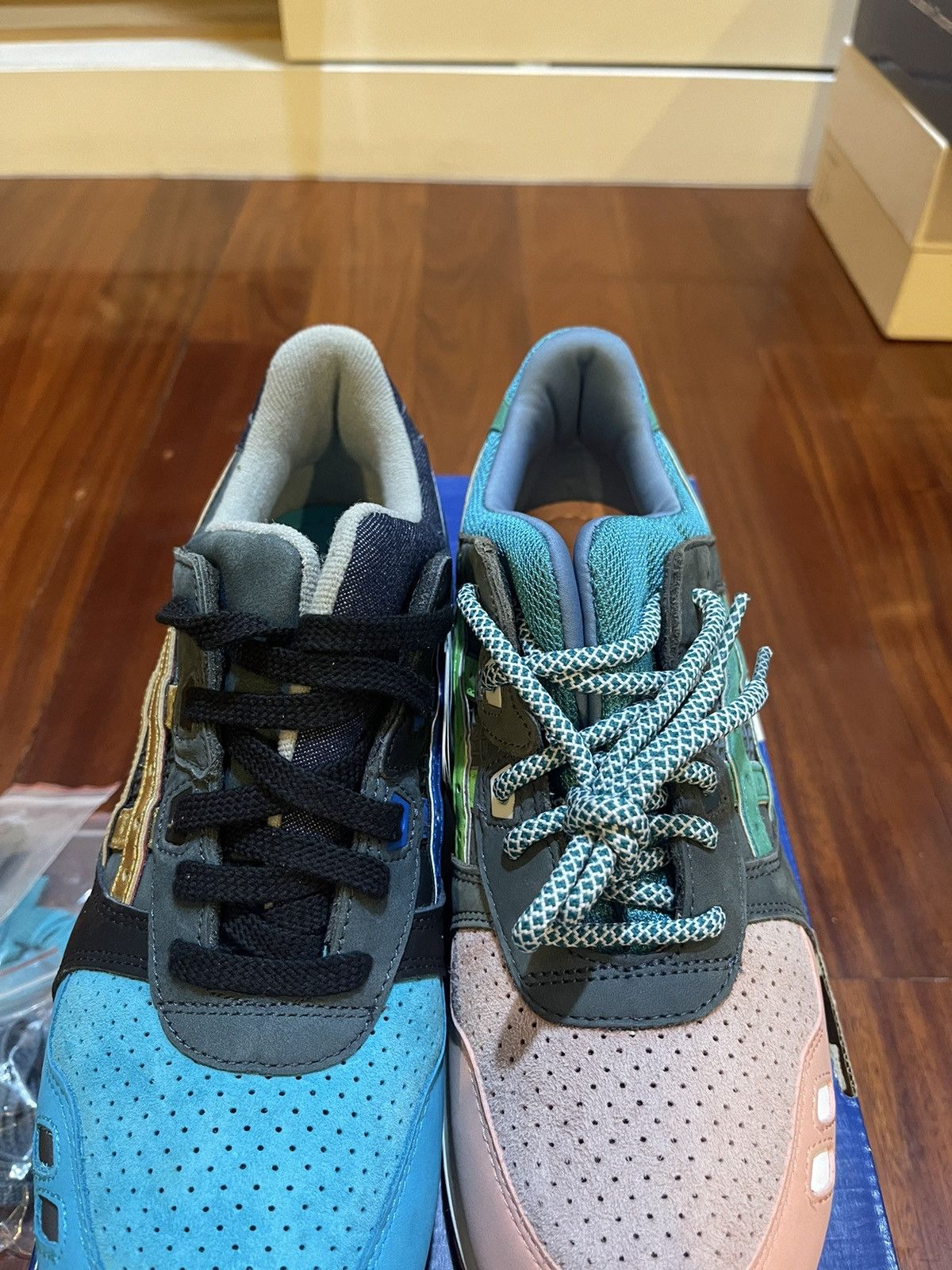 Asics × Kith × Ronnie Fieg New!!! Ronnie Fieg (Kith Founder)x ASICS Gel Lyte 3 Size US 9.5 / EU 42-43 - 15 Thumbnail