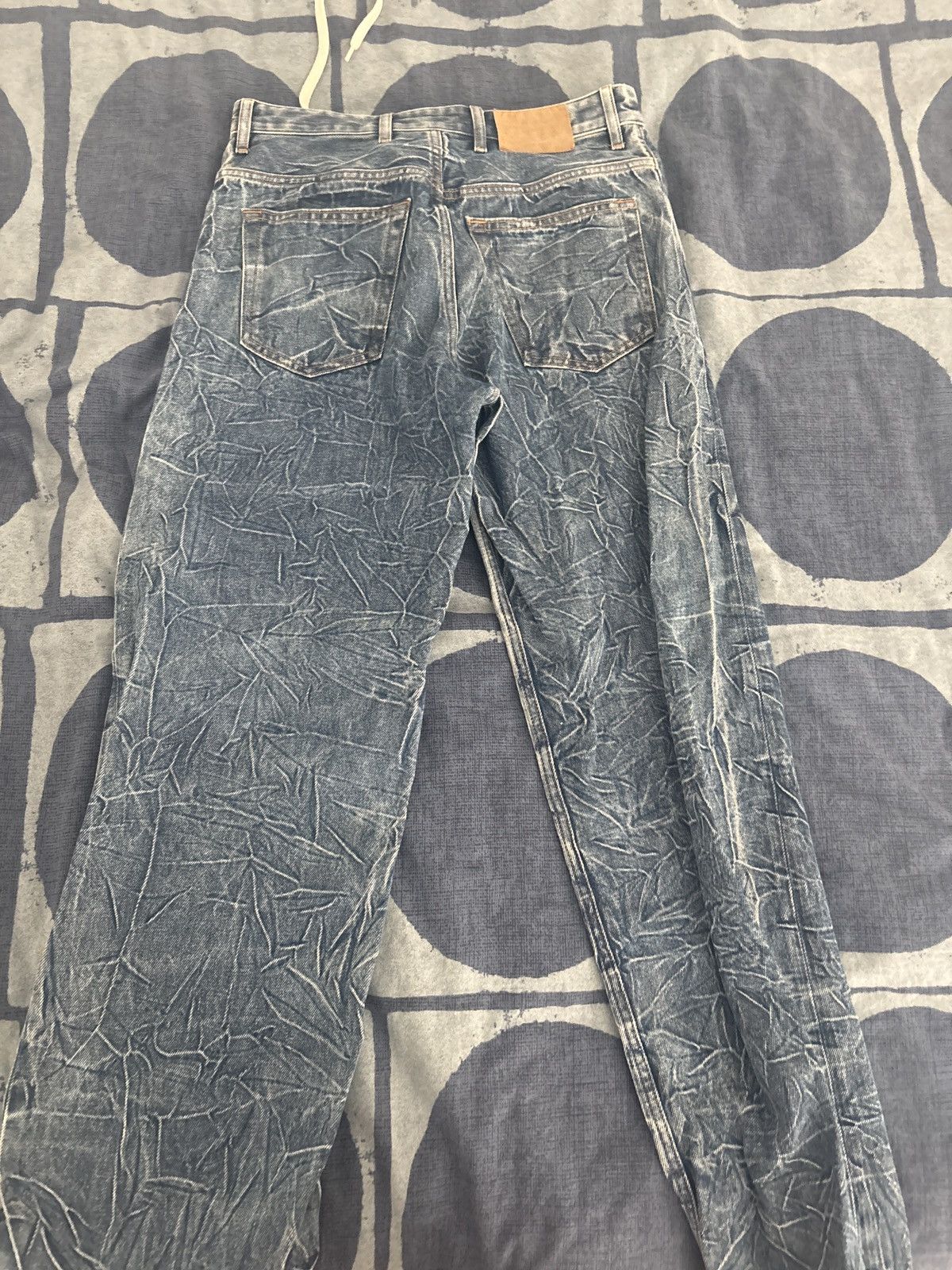 MM6 MM6 Blue pattern Jeans Size US 32 / EU 48 - 2 Thumbnail