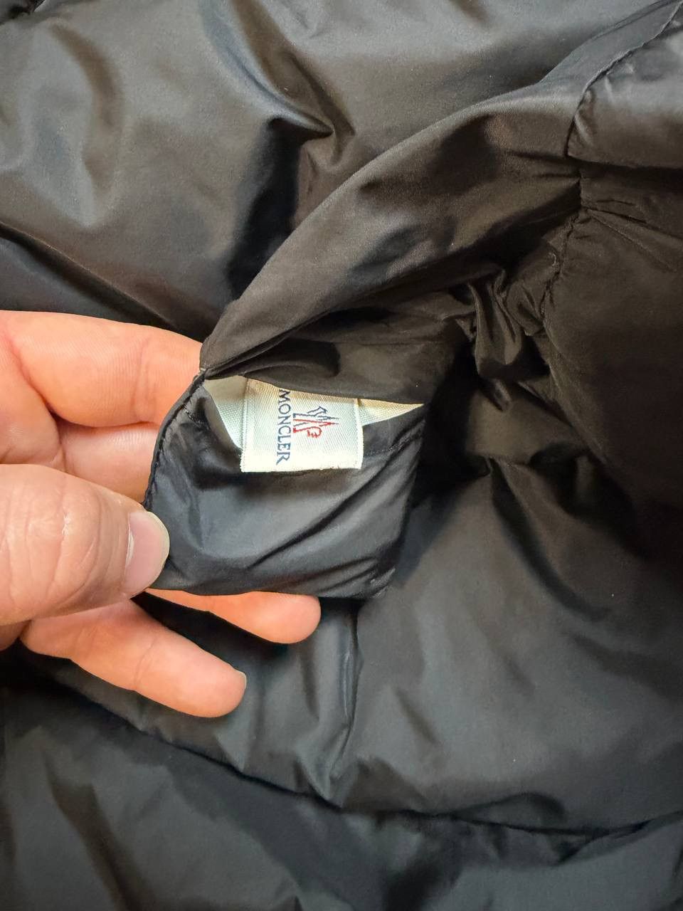Moncler MONCLER DURACE Down Puffer Coat Jacket Black Big Collar Size XS / US 0-2 / IT 36-38 - 20 Thumbnail