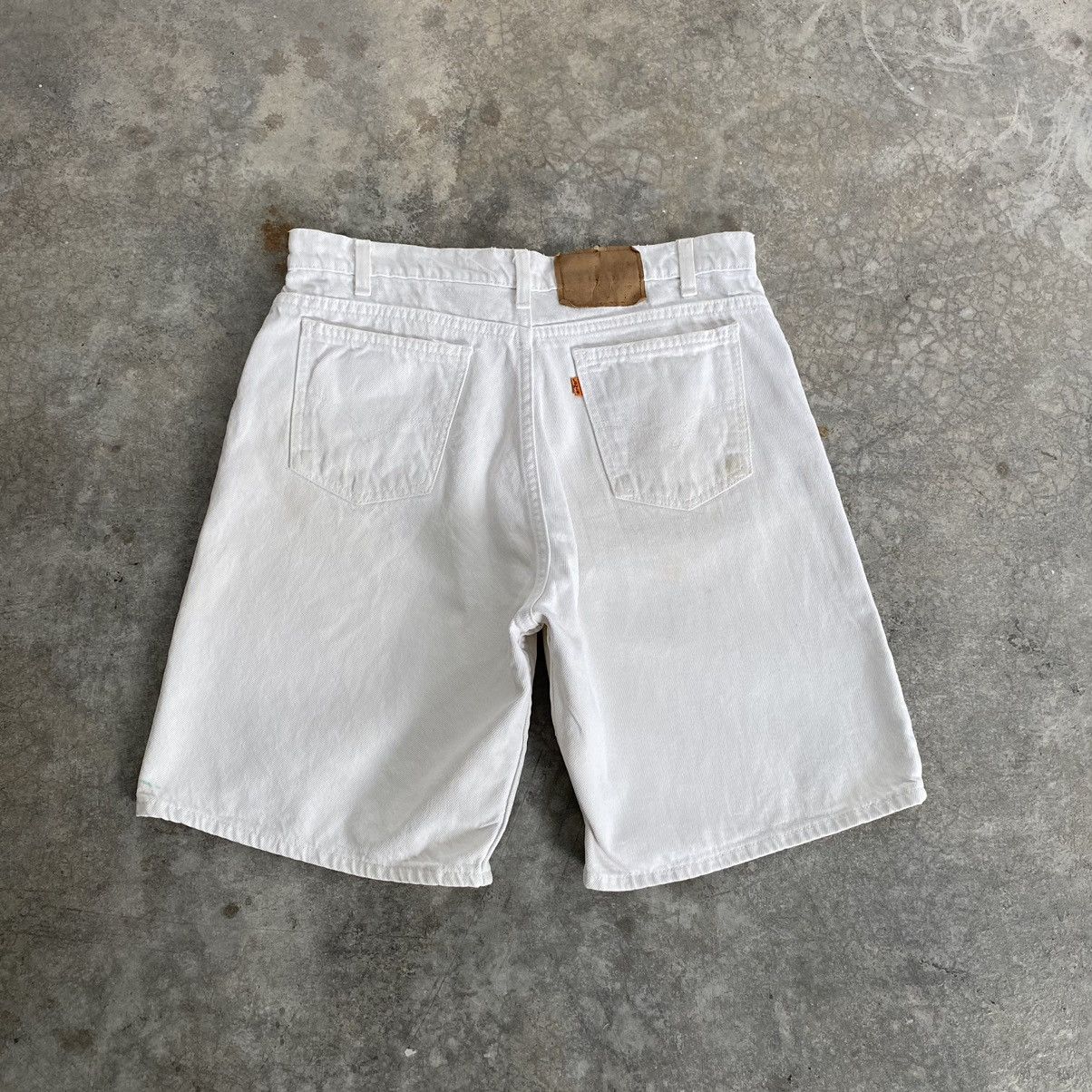 Levi's VTG 90’s Levis 550 Orange Tab Baggy Denim Shorts Jorts Size US 33 - 8 Thumbnail
