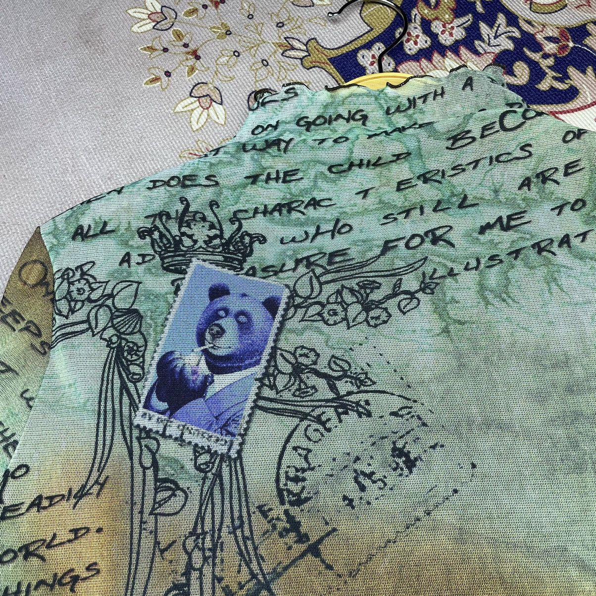If Six Was Nine Japanese brand Kunio turtleNeck inspired Jean Paul Gaultier Size S / US 4 / IT 40 - 12 Thumbnail