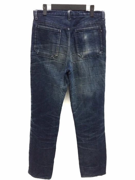 Japanese Brand Japanese Brand ST ANTON Patchwork Design Trousers Denim Pant Size US 31 - 5 Thumbnail