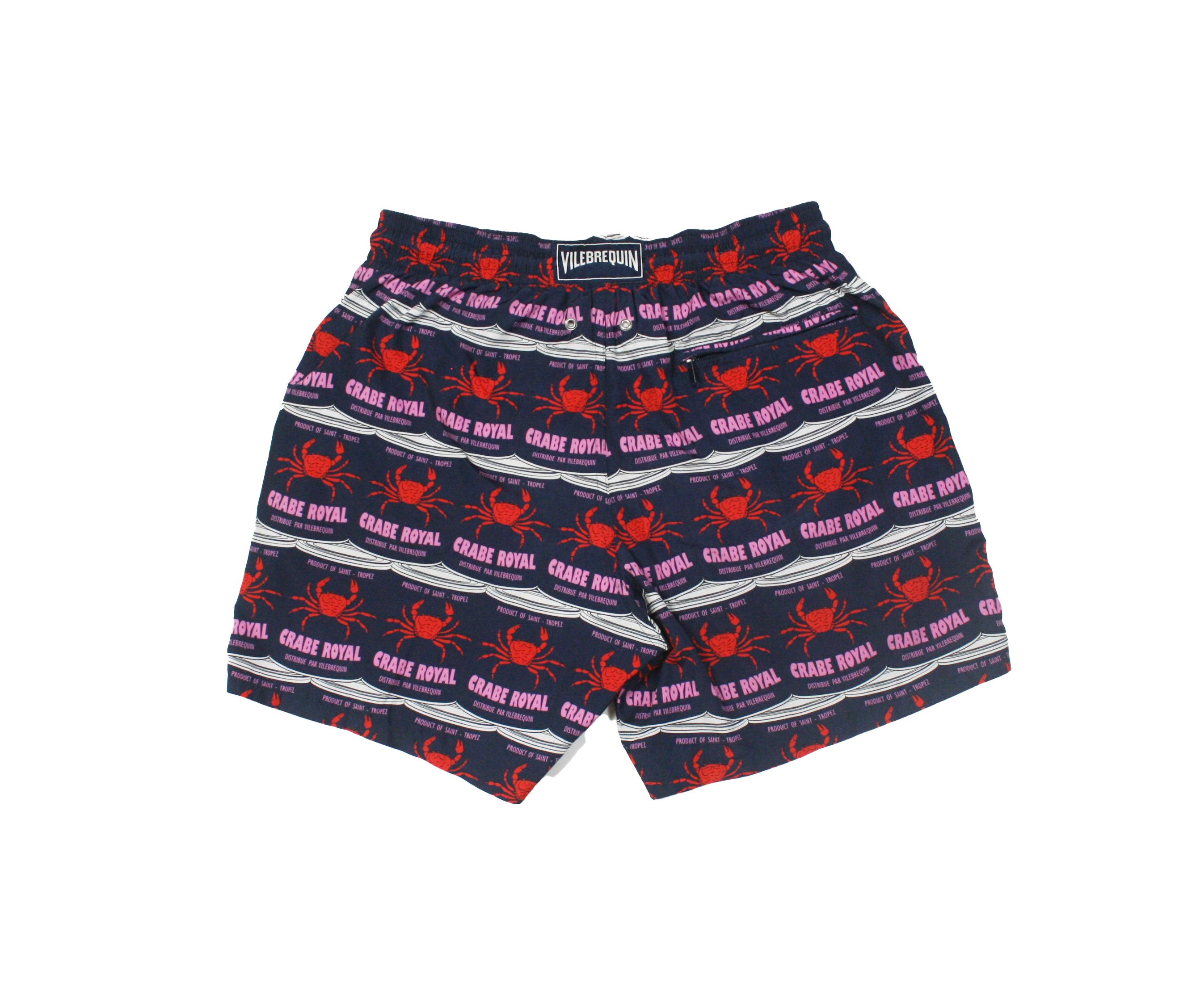 Vilebrequin Crabe Royal Printed Packable Swim Shorts Size US 34 / EU 50 - 2 Thumbnail