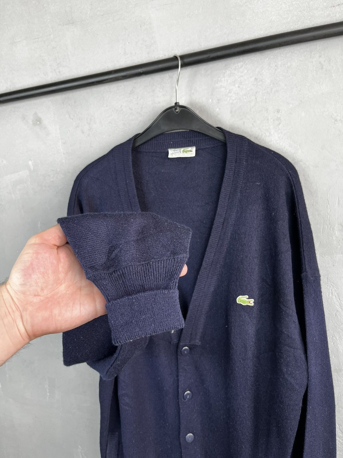 Lacoste × Vintage Lacoste cardigan vintage Size US L / EU 52-54 / 3 - 8 Thumbnail