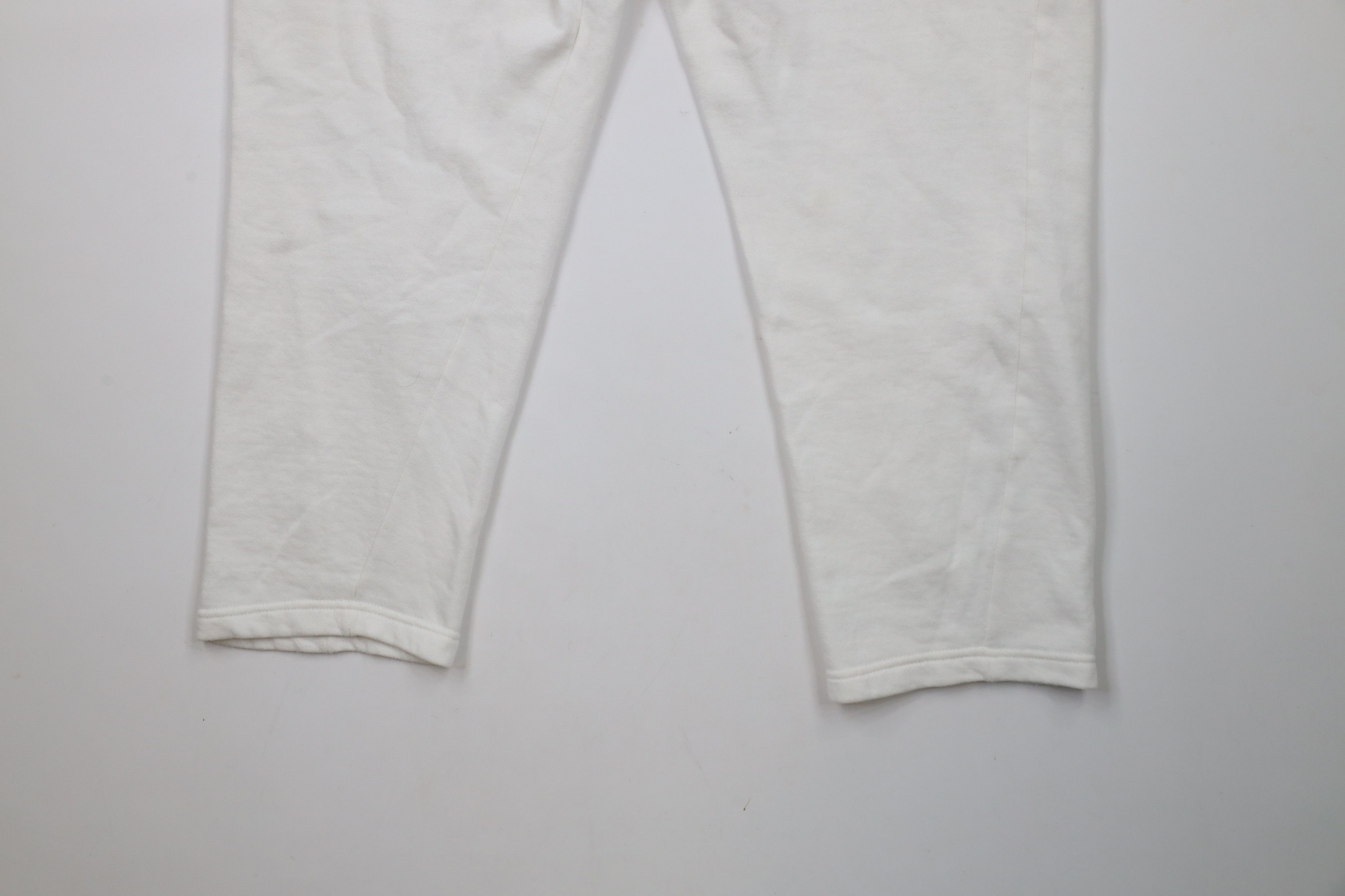 Vintage Vintage 90s Wilson Distressed Blank Sweatpants Pants White Size 31" - 13 Thumbnail