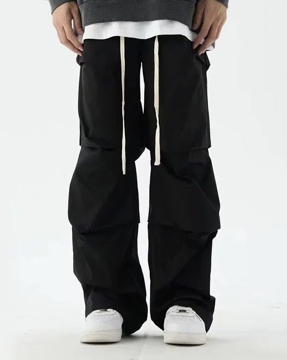 Designer × Jean Parachute Baggy Cargo Pants Size US 30 / EU 46 - 2 Thumbnail