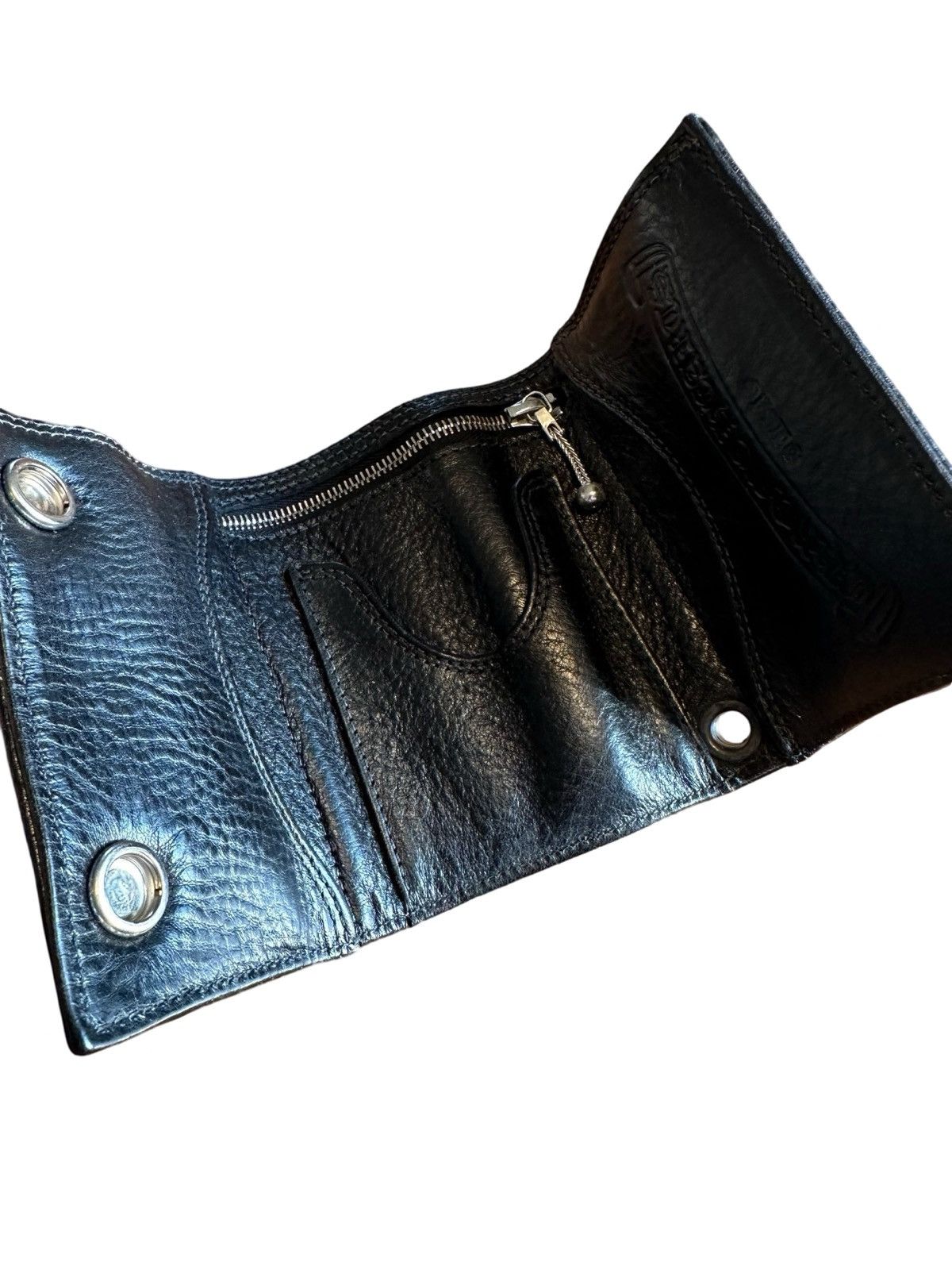 Chrome Hearts × The Rolling Stones Red tongue tri fold wallet Size ONE SIZE - 4 Thumbnail