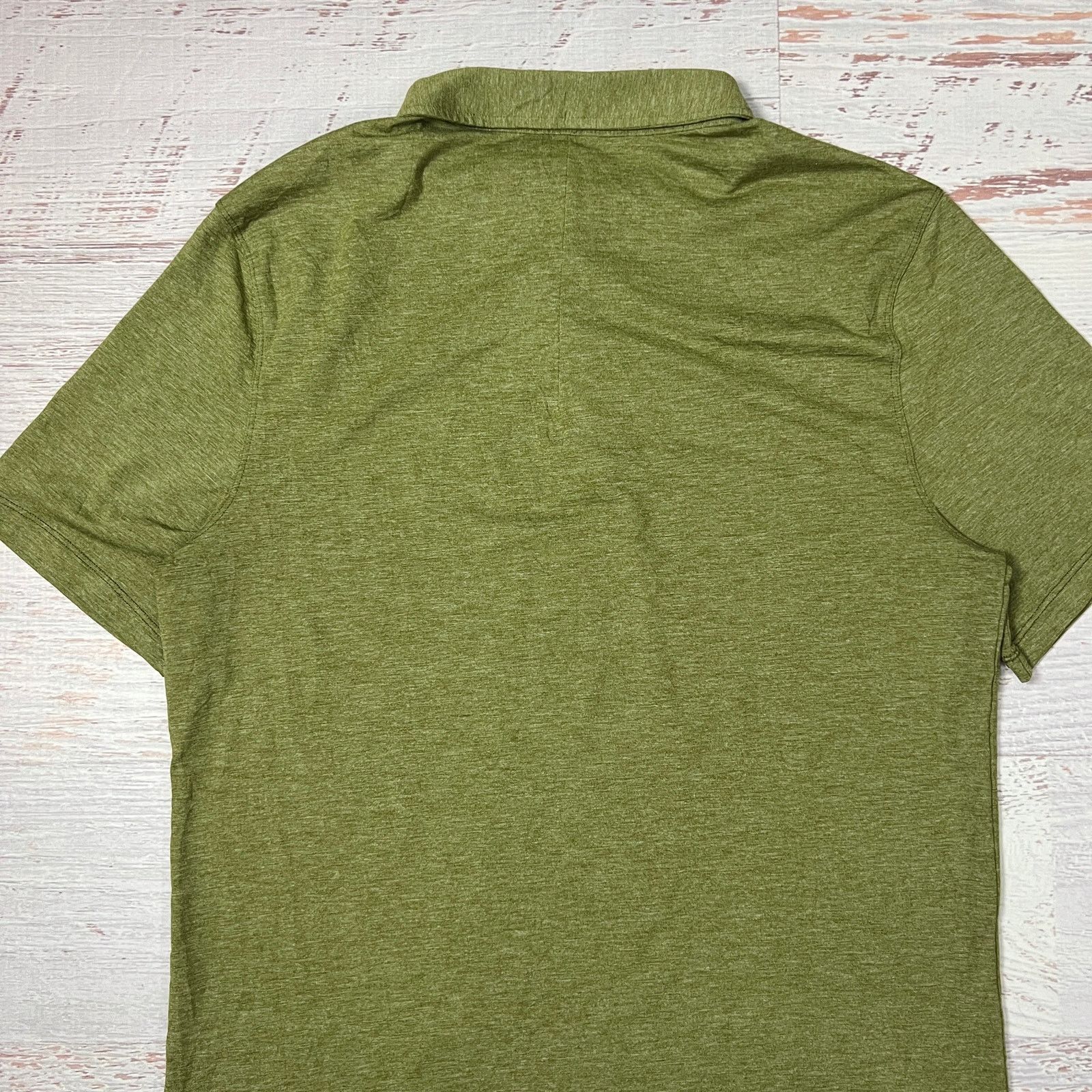 Lululemon Lululemon Evolution Slim Fit Golf Polo Green Stretch Size M Size US M / EU 48-50 / 2 - 6 Thumbnail