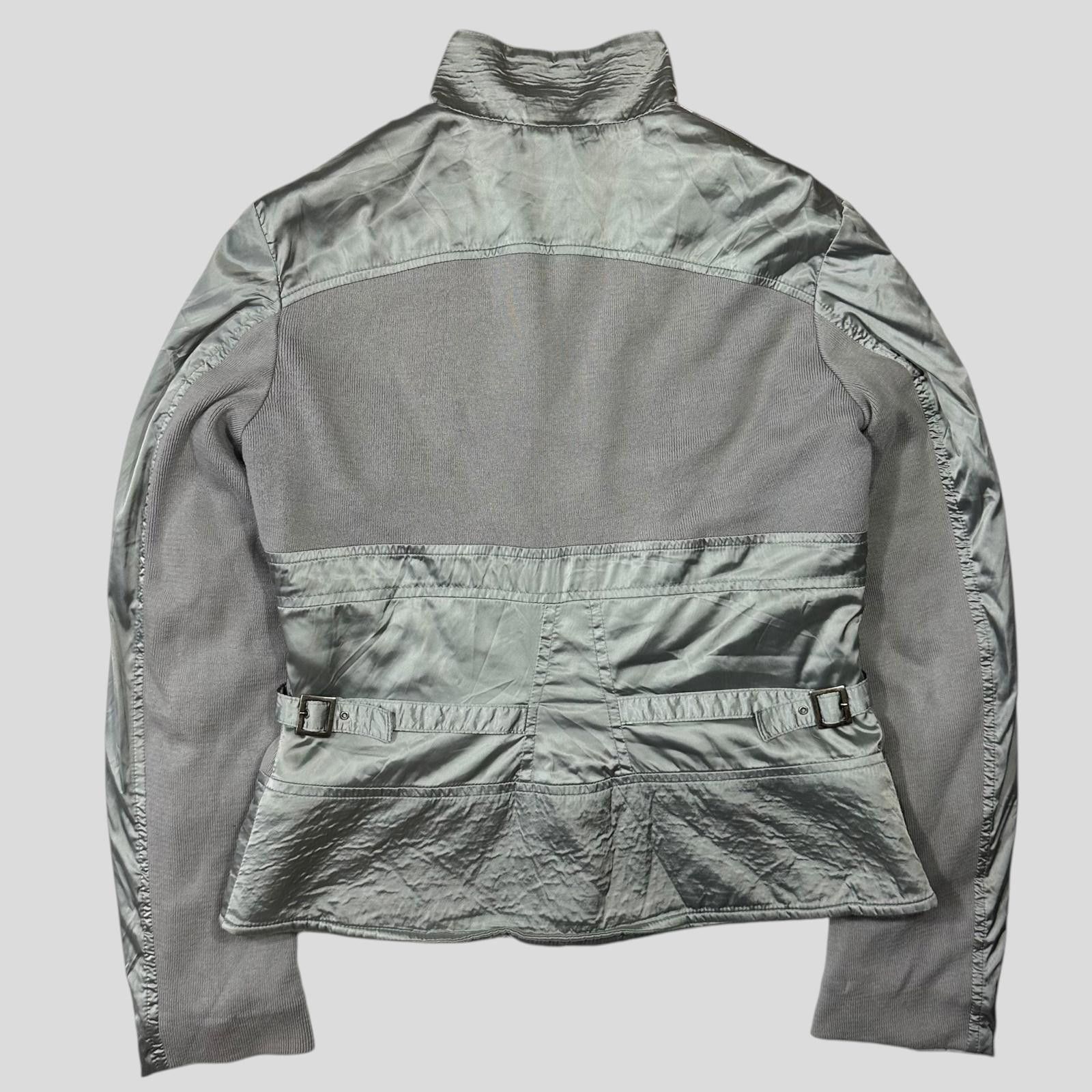 Versace Versace 00’s VJC Astro Panelled Moto Bondage Jacket - M Size S / US 4 / IT 40 - 2 Thumbnail