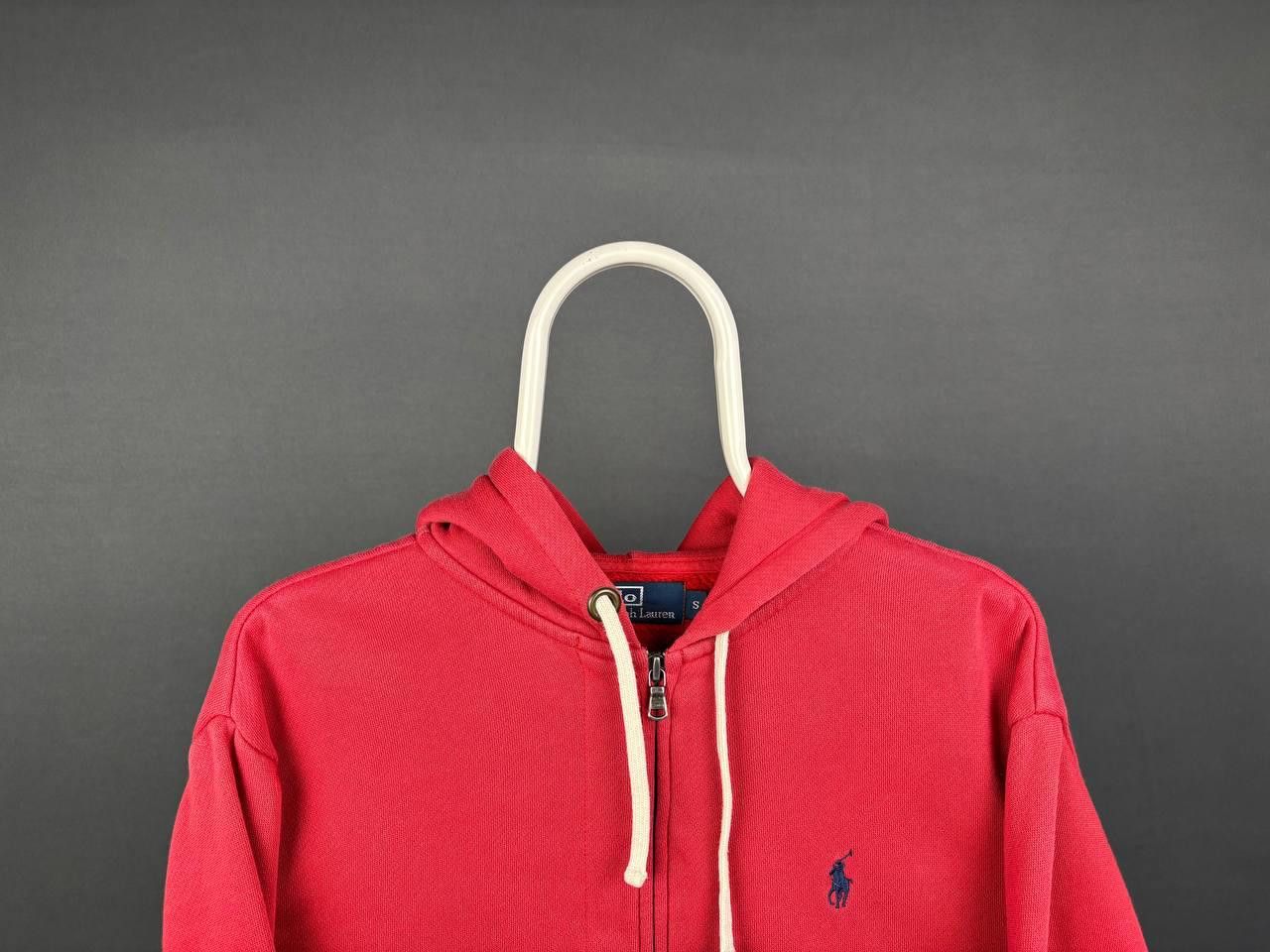 Polo Ralph Lauren Ralph Lauren Full Zip Hoodie Size S Red Vintage Size US S / EU 44-46 / 1 - 2 Thumbnail