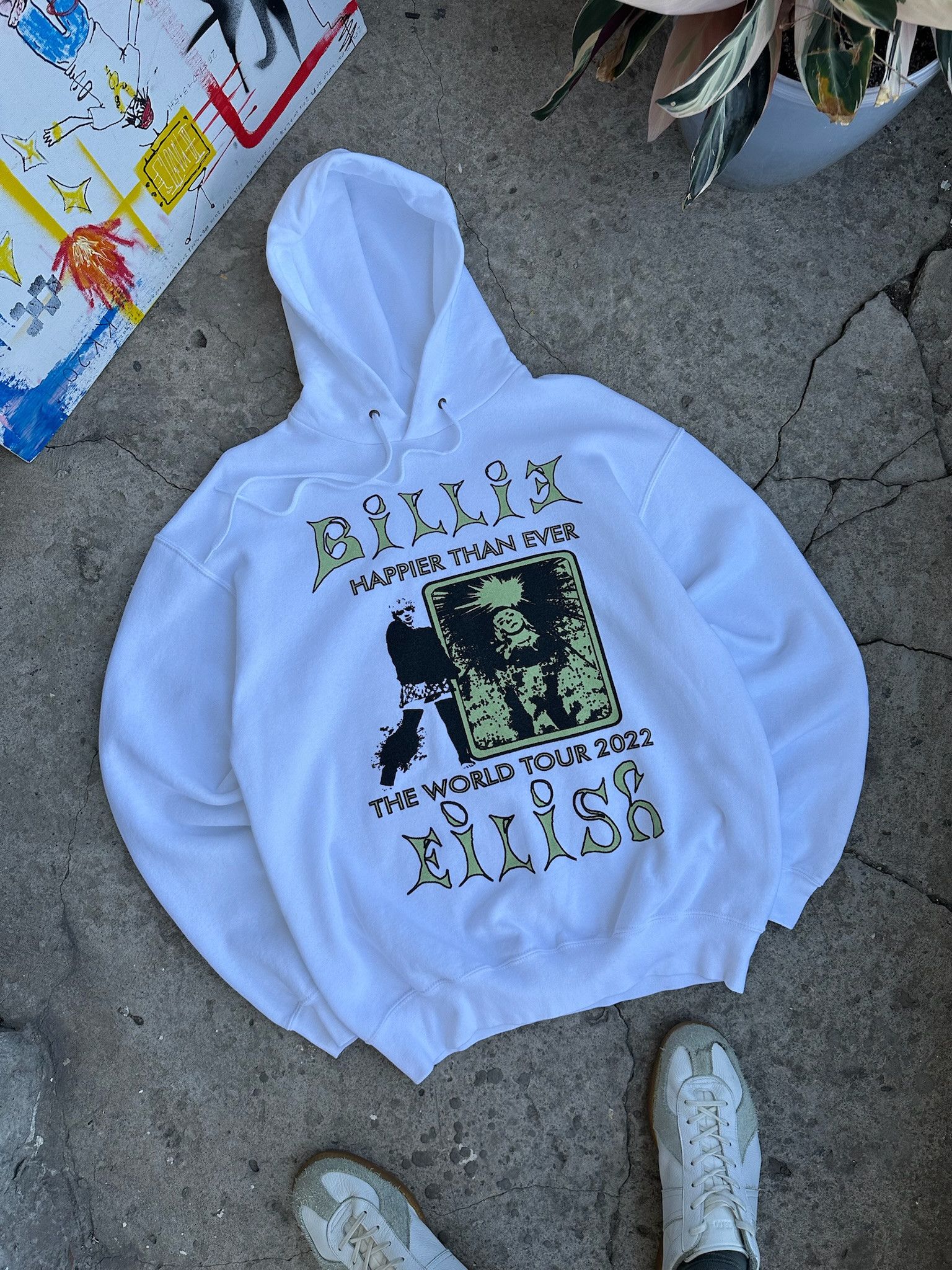 Billie Eilish Hoodie - Happier Than Ever Tour 2022