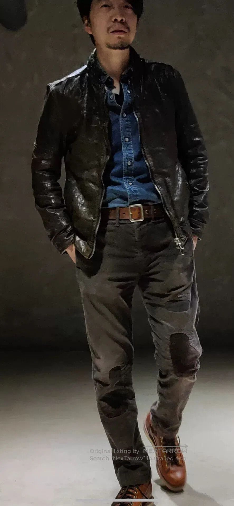 Allsaints All Saints Vintage Discontinued Leather Jacket. Size US M / EU 48-50 / 2 - 1 Thumbnail