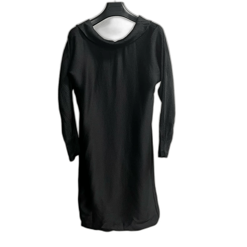 Hermes Black Silk Long Sleeve Backless Dress Size US 38 / EU 54 - 1 Thumbnail