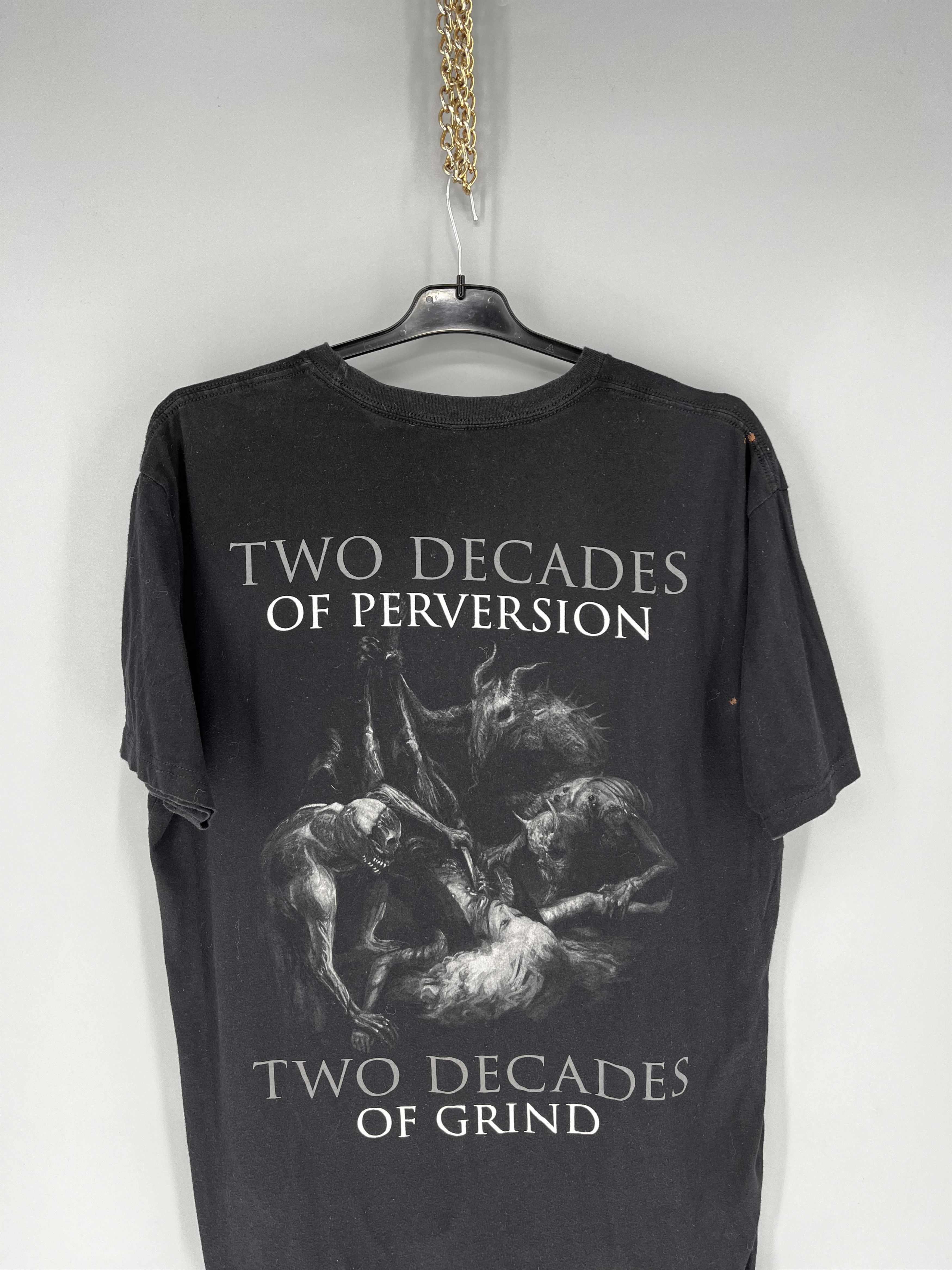Band Tees The Purity Of Perversion Aborted Band Black T-Shirt Cotton Size US XL / EU 56 / 4 - 9 Thumbnail