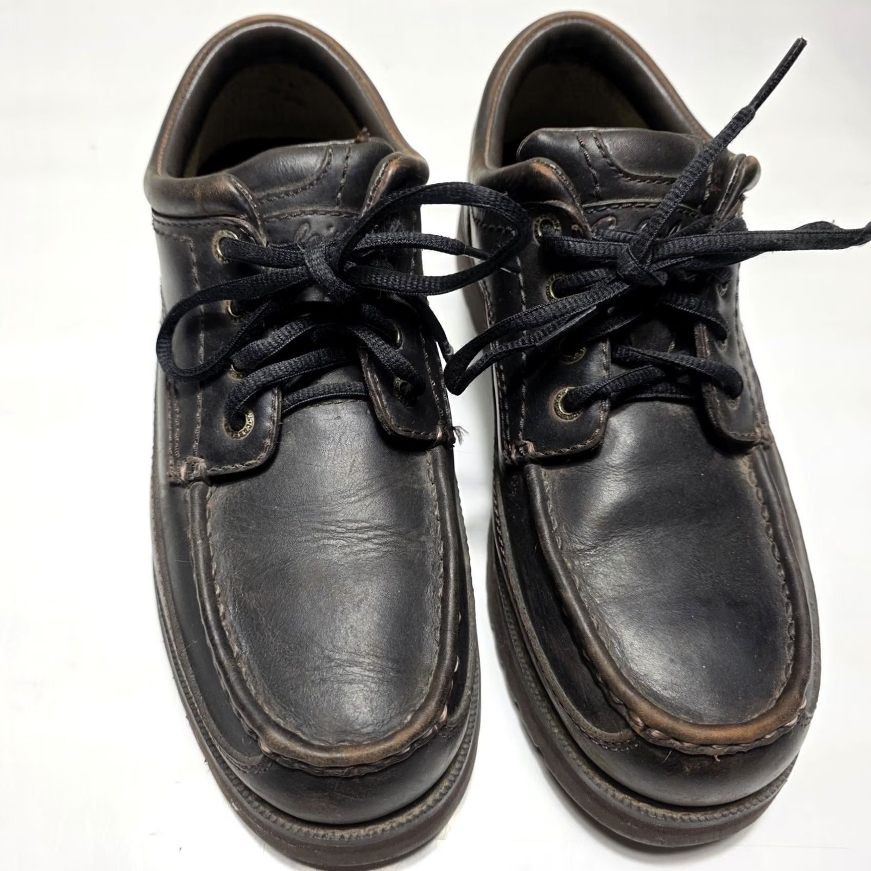 Vintage Cabela's Low Top Boots Moc Toe Oxford Shoes - Size 9 M - Vibram Sole - Leather Brown Boot Mens Size US M / EU 48-50 / 2 - 3 Thumbnail
