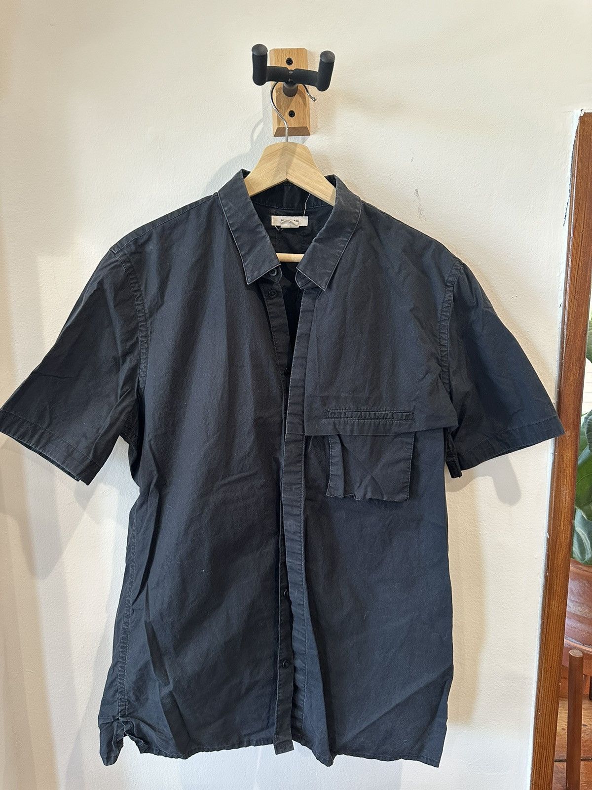 Helmut Lang Vintage Wash Helmut Lang button up 3D pocket Size US L / EU 52-54 / 3 - 1 Thumbnail
