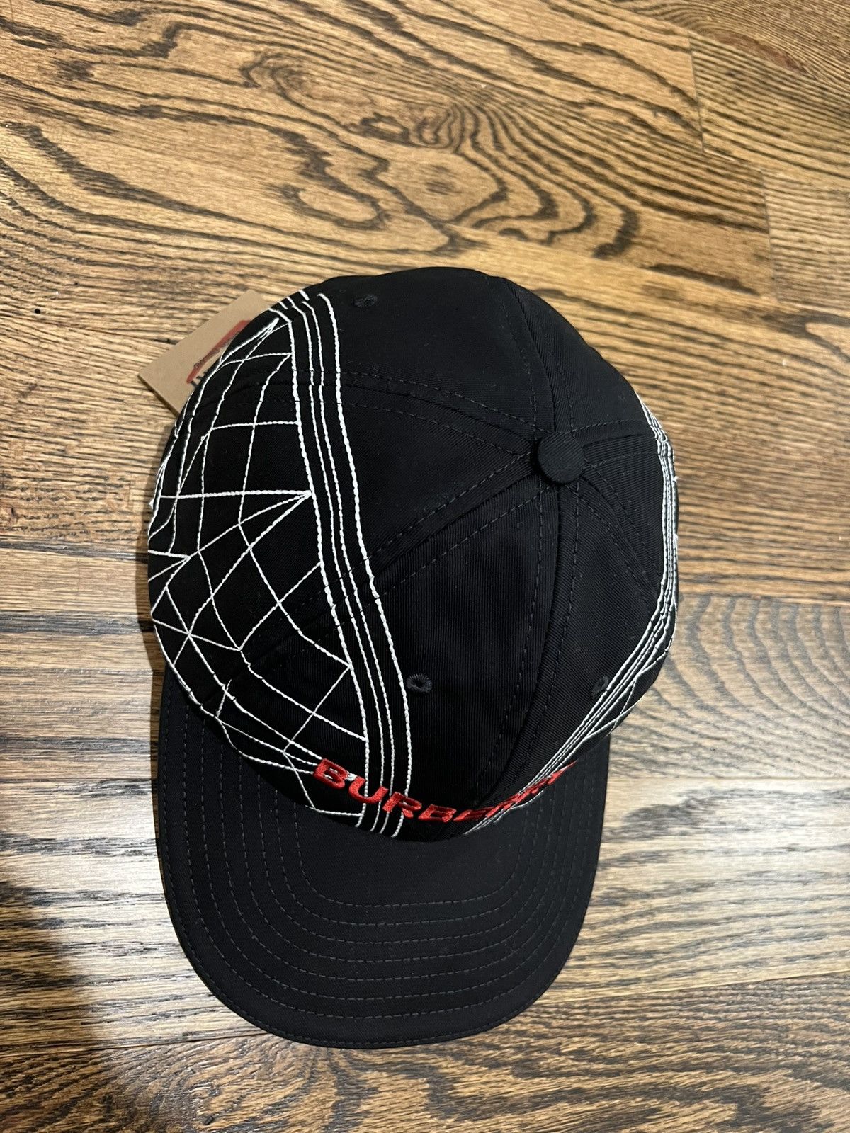 Burberry Burberry Embroidered Star Cotton Gabardine Baseball Cap Size ONE SIZE - 10 Thumbnail