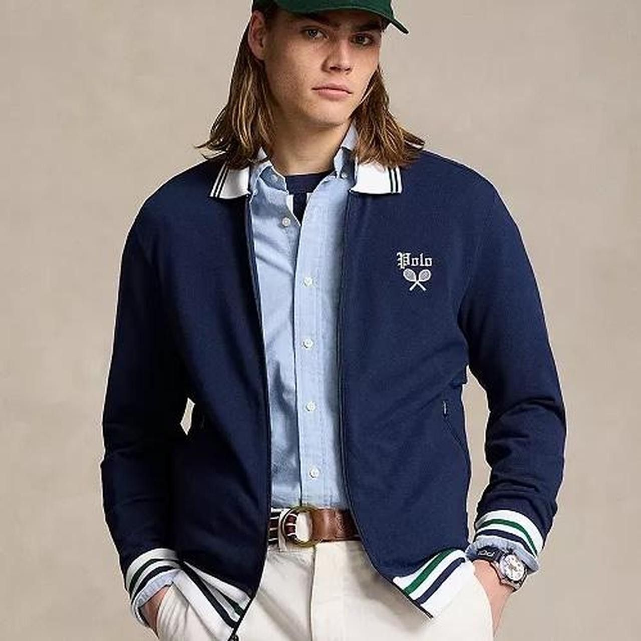 Polo Ralph Lauren Polo Ralph Lauren Zip Up Collared Tennis Jacket Men’s Medium Size US M / EU 48-50 / 2 - 2 Thumbnail