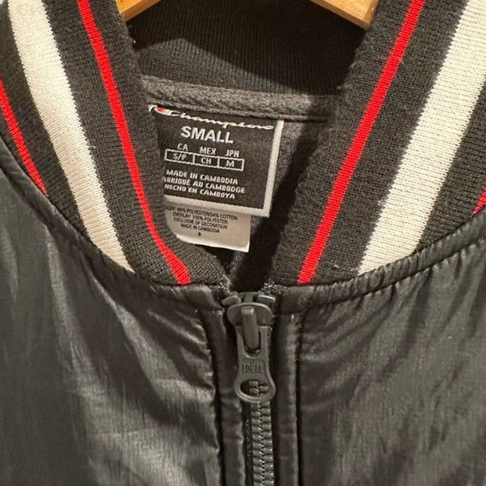Champion Champion Retro Men’s Black Sherpa Fleece Bomber Jacket Size US S / EU 44-46 / 1 - 3 Thumbnail