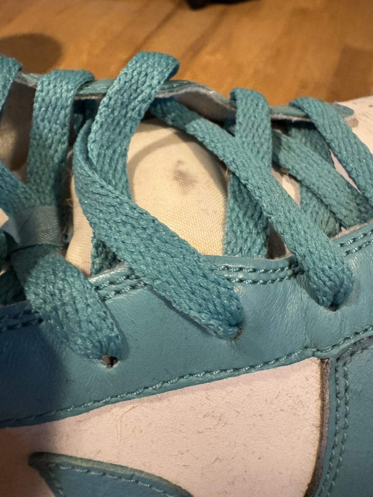 Nike Vintage 2010 Nike Dunk Low Mineral Blue “Ostrich Pack” Size US 14 / EU 47 - 8 Thumbnail