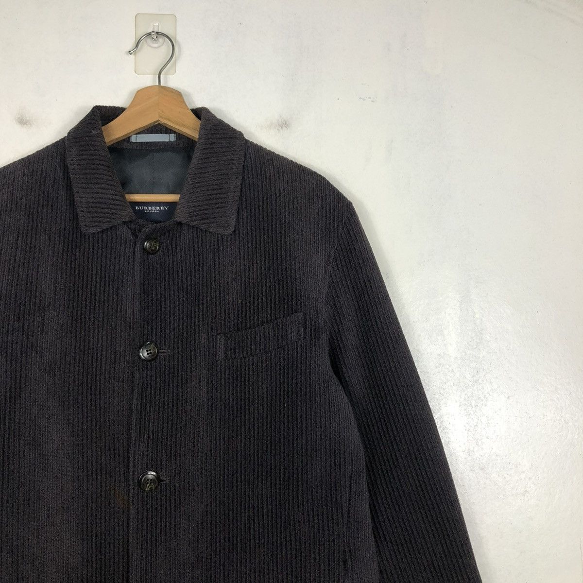 Burberry 📌VINTAGE CHORE CORDUROY JACKET BURBERRY LONDON Size US M / EU 48-50 / 2 - 8 Thumbnail
