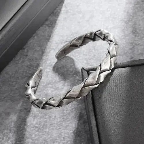 Jewelry × Vintage Knot Open Bracelet Size ONE SIZE - 4 Thumbnail