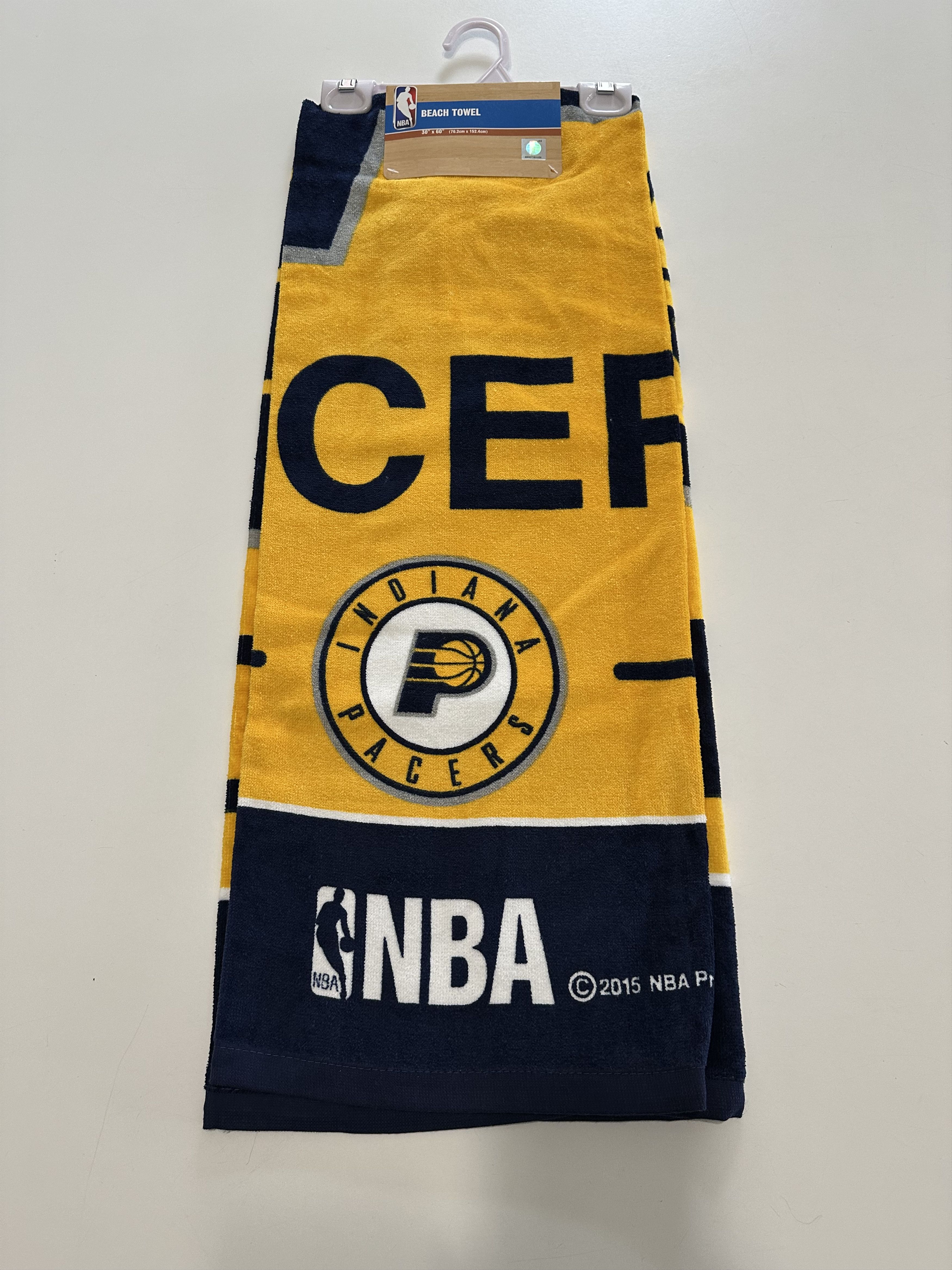 NBA NBA Indiana Pacers Beach Towel 30” X 60” Size ONE SIZE - 1 Thumbnail