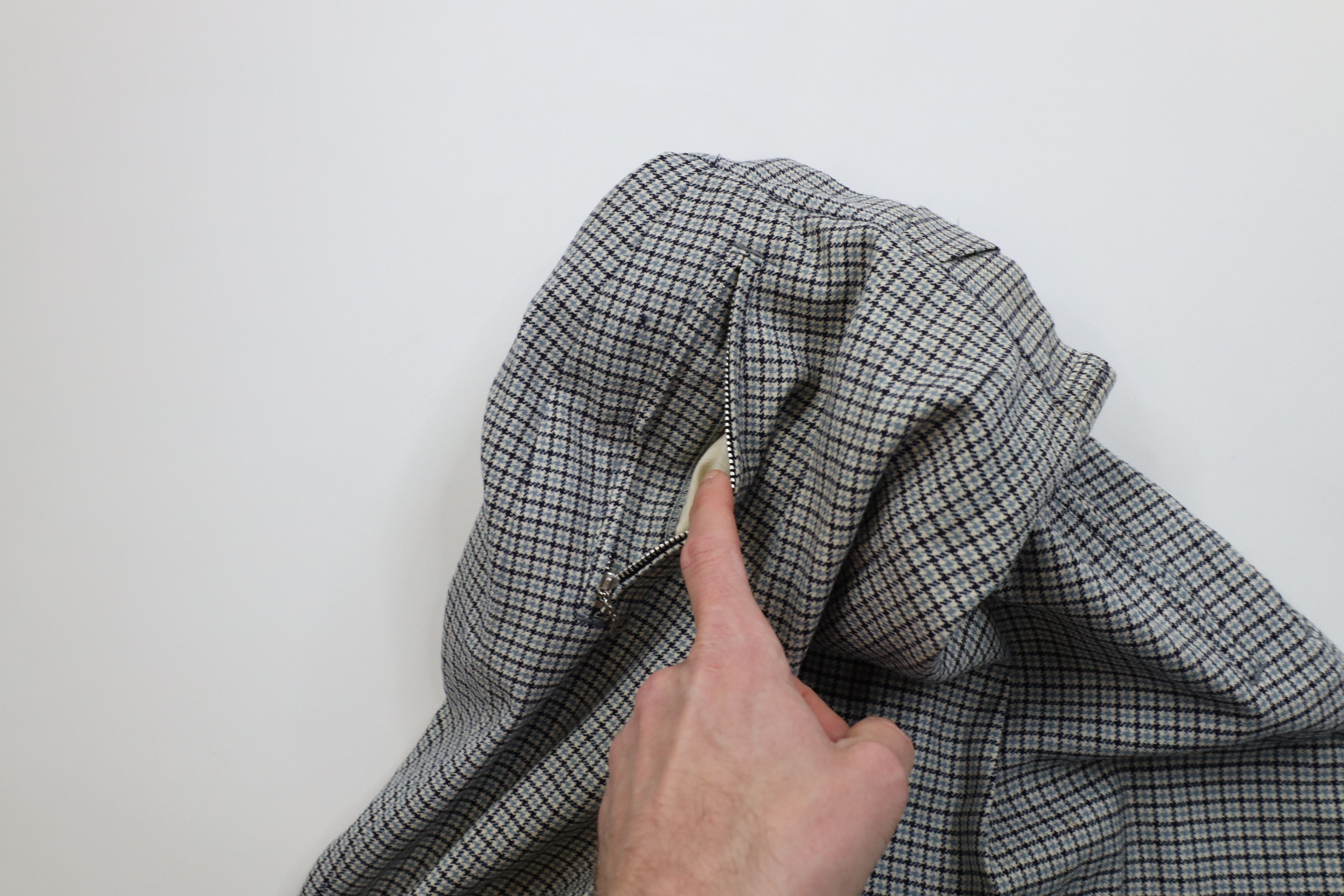 Vintage Vintage 60s Streetwear Skiing Pants Trousers Plaid USA Size 26" / US 2 / IT 38 - 9 Thumbnail