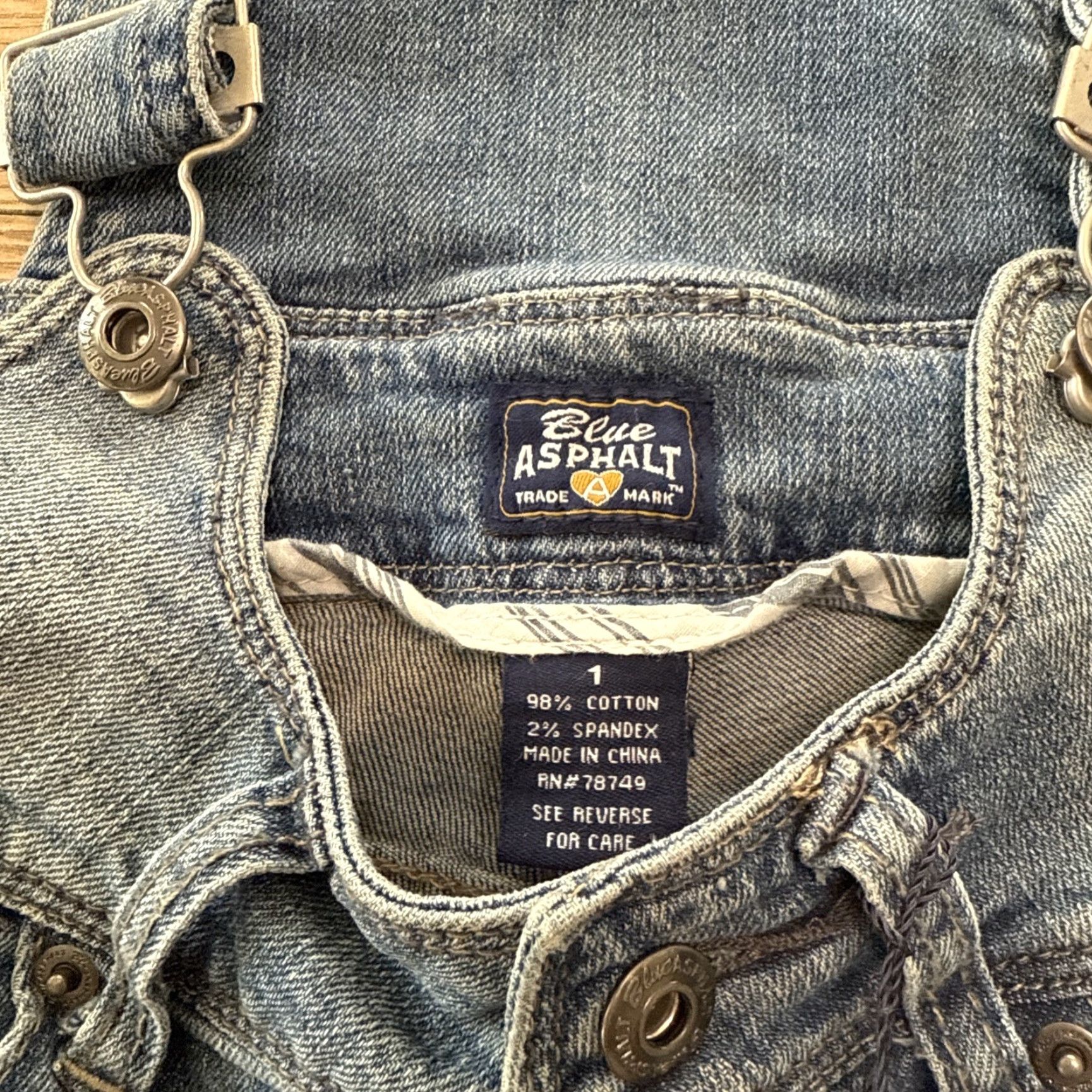 Vintage VINTAGE Blue Asphalt Juniors Skinny Leg Distressed Jeans Women's Size 1 Blue Size 25" / US 0 / IT 36 - 2 Thumbnail