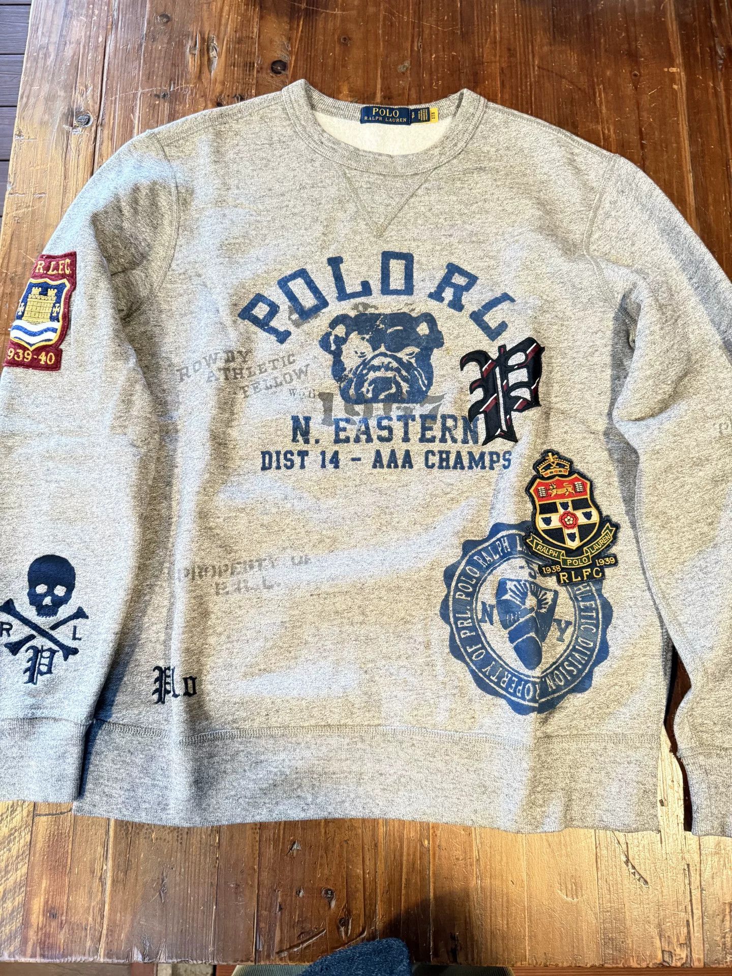 Polo Ralph Lauren Polo Ralph Lauren Gray SP Size Top Size US M / EU 48-50 / 2 - 1 Thumbnail