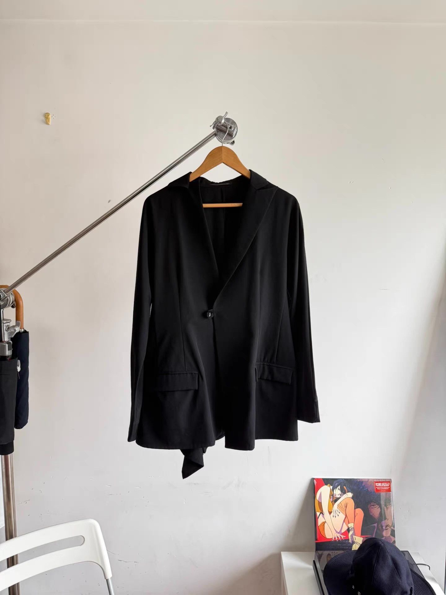 Yohji Yamamoto Yohji Yamamoto Noir Asymmetrical Blazer Q17 Size 50R - 1 Thumbnail