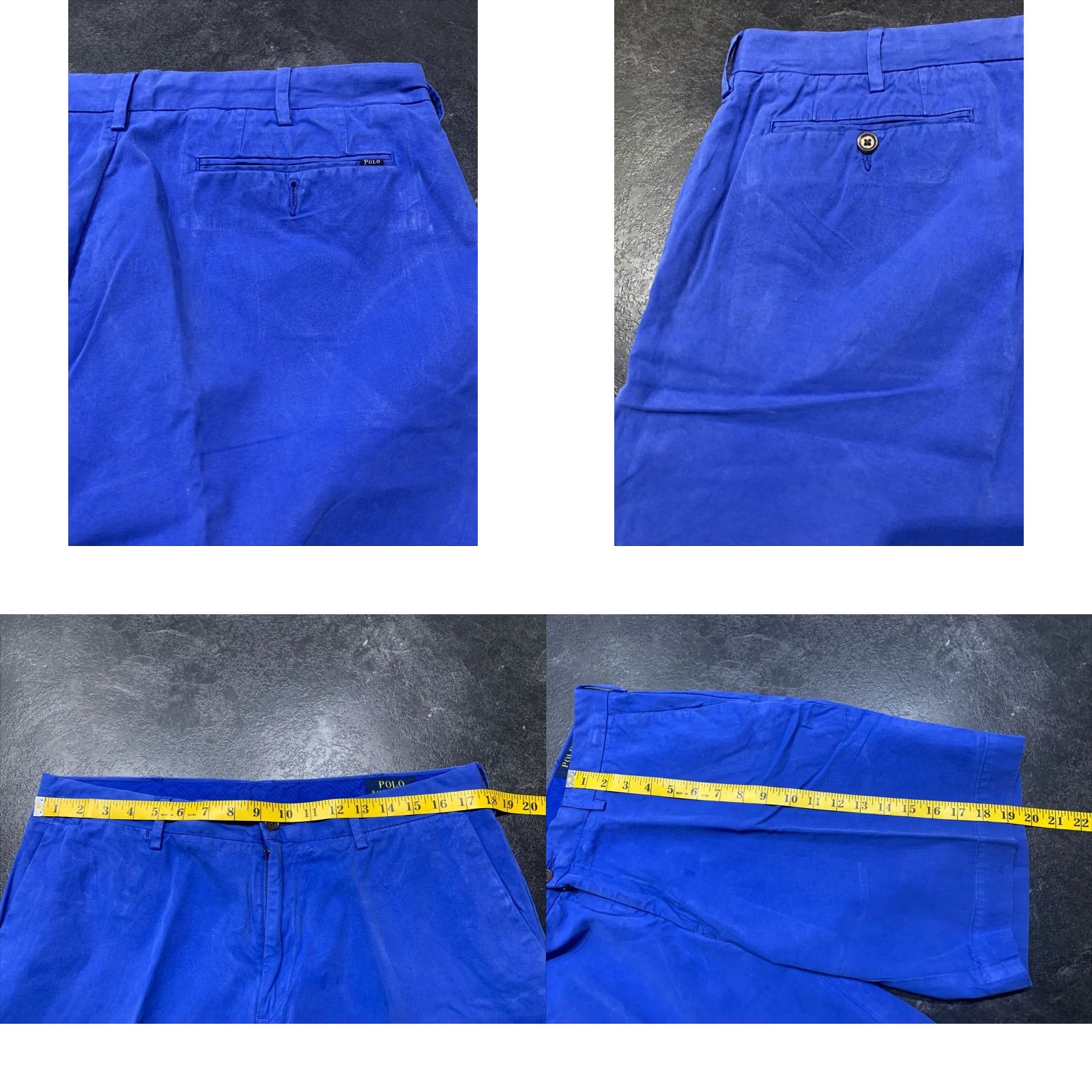 Polo Ralph Lauren Polo Ralph Lauren Shorts Mens 35 Blue Chino Casual Summer Spring Fall Lightweight Stretch Size US S / EU 44-46 / 1 - 8 Thumbnail