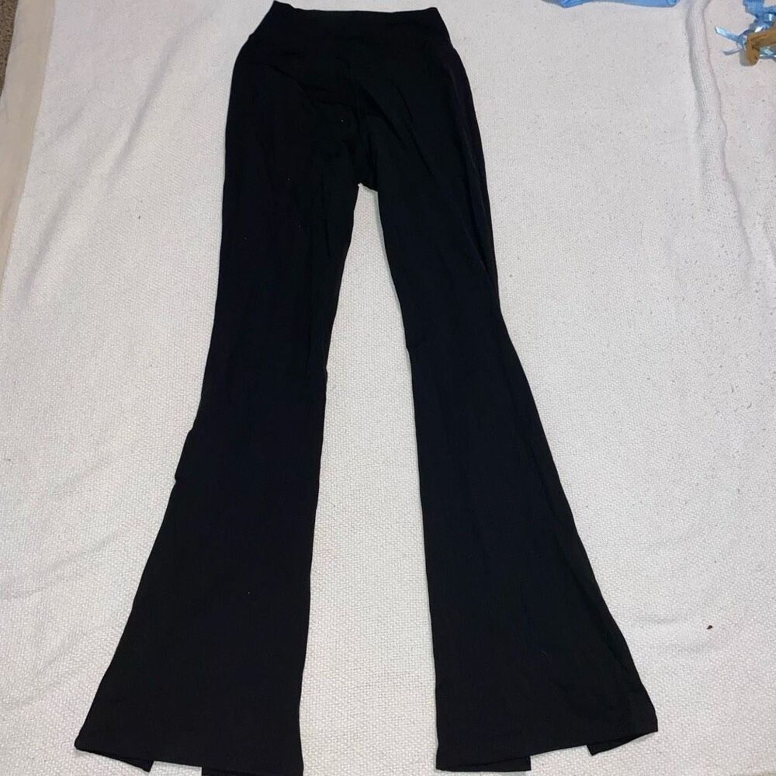 Other Amazon Black Crossover Bootcut Yoga Pants | Sz XS Size 27" / US 4 / IT 40 - 4 Thumbnail
