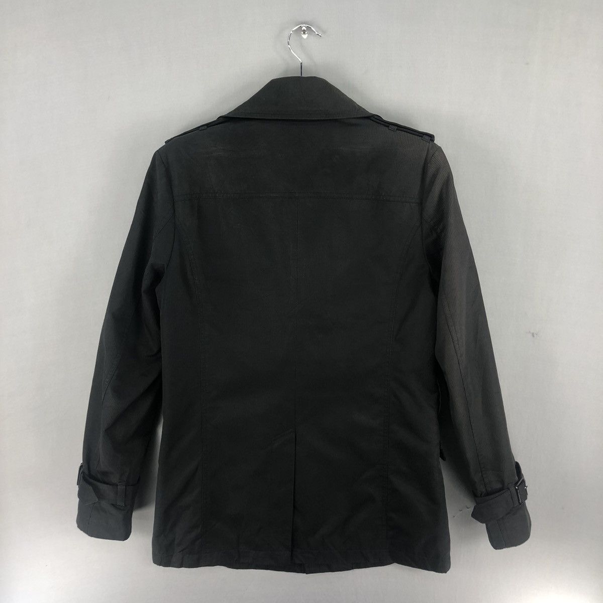 semanticdesign Vintage Semantic Design Trench Coat Jacket Double Collar Size S / US 4 / IT 40 - 4 Thumbnail