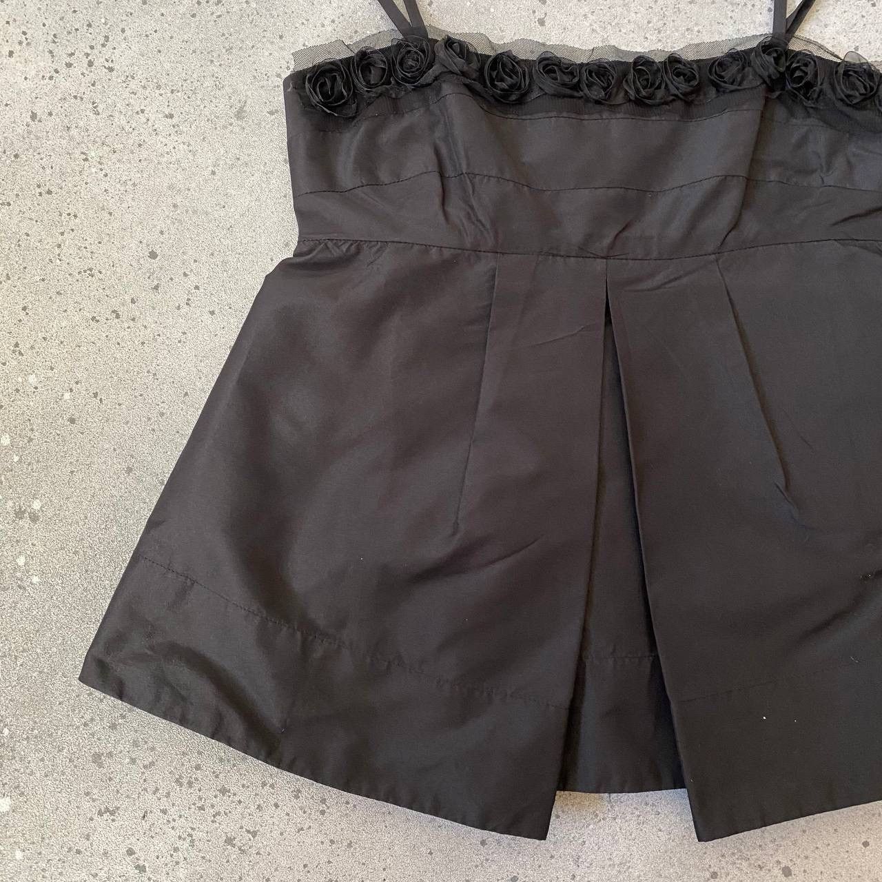 Beauty Beast × Hysteric Glamour × Japanese Brand 🖤 GOTH Y2K BLACK TOP (Rick Owens style) Size M / US 6-8 / IT 42-44 - 6 Thumbnail